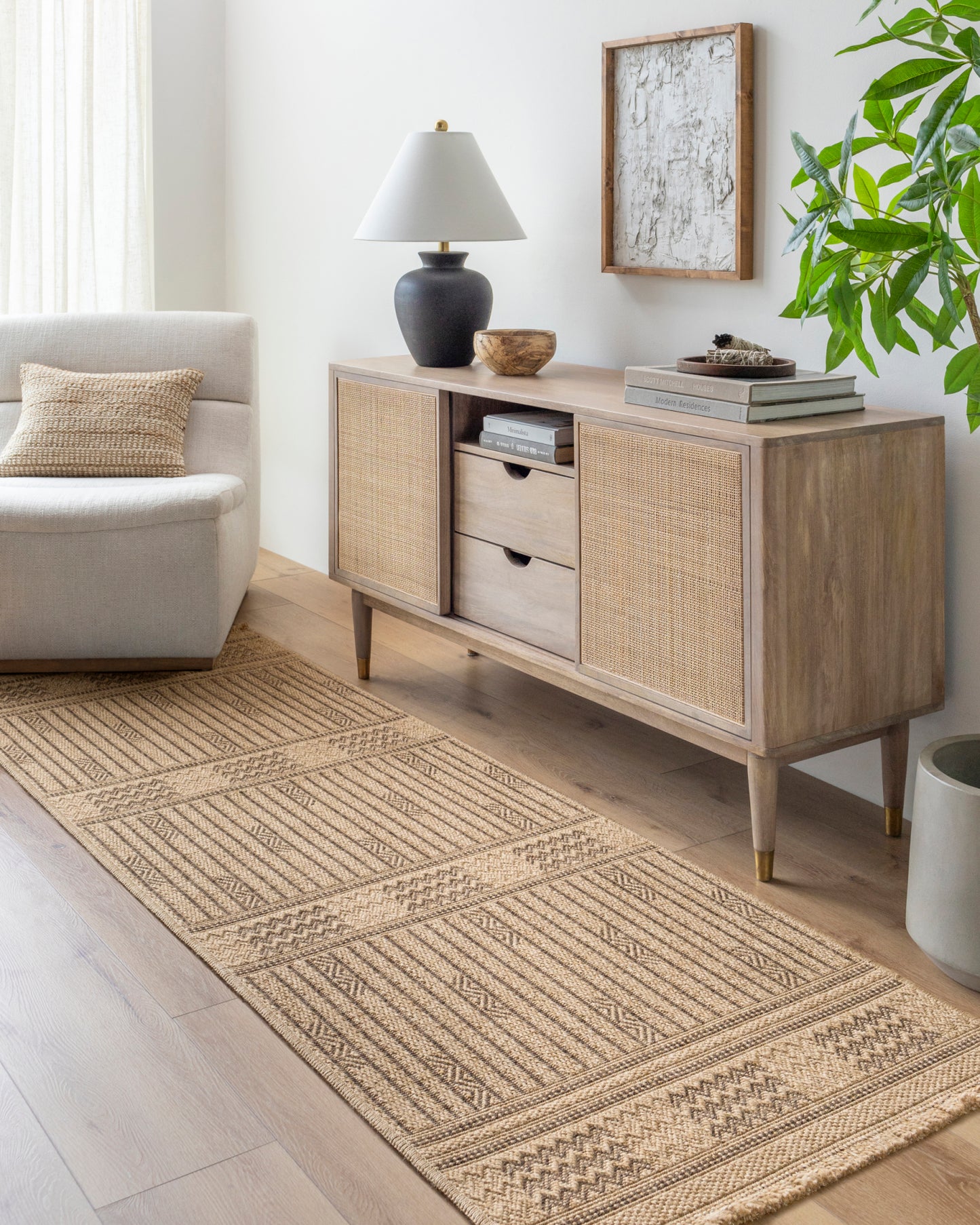 Mirage Machine Woven Rug Livabliss Mirage