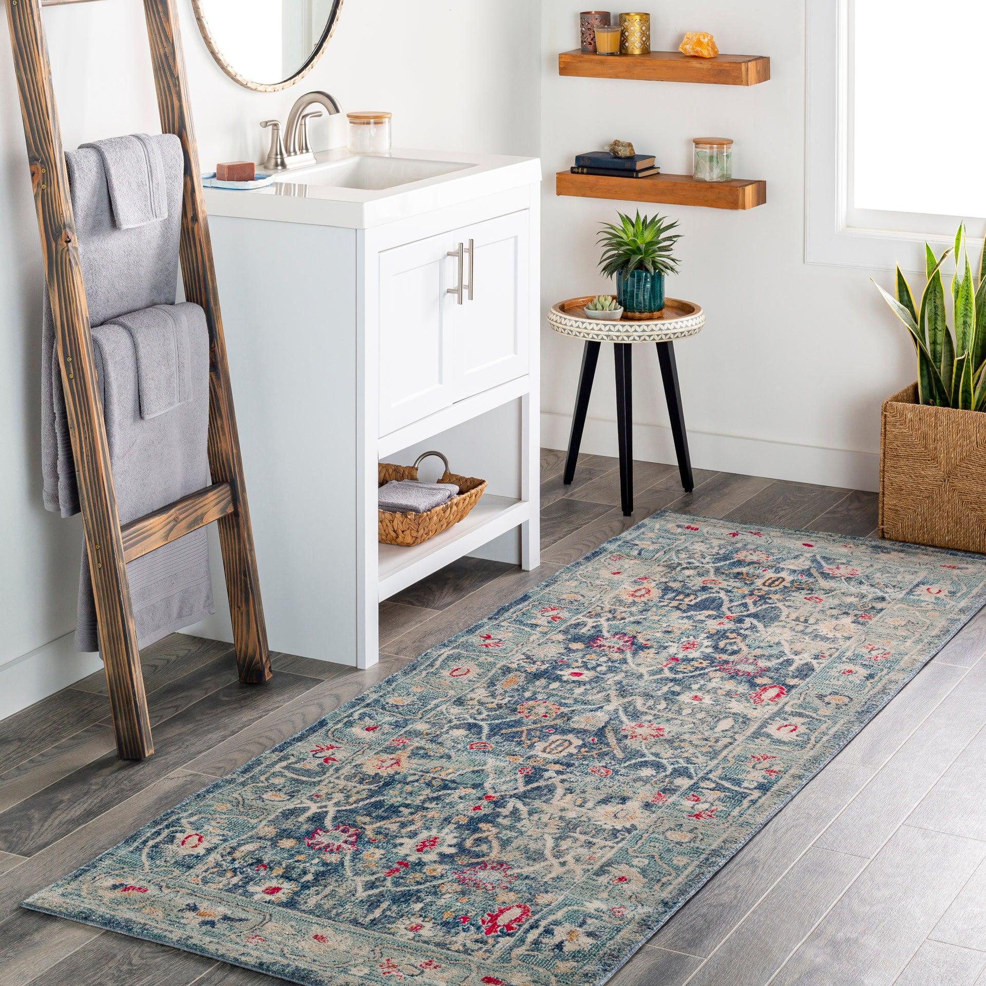 Bohemian Machine Woven Rug Livabliss Bohemian