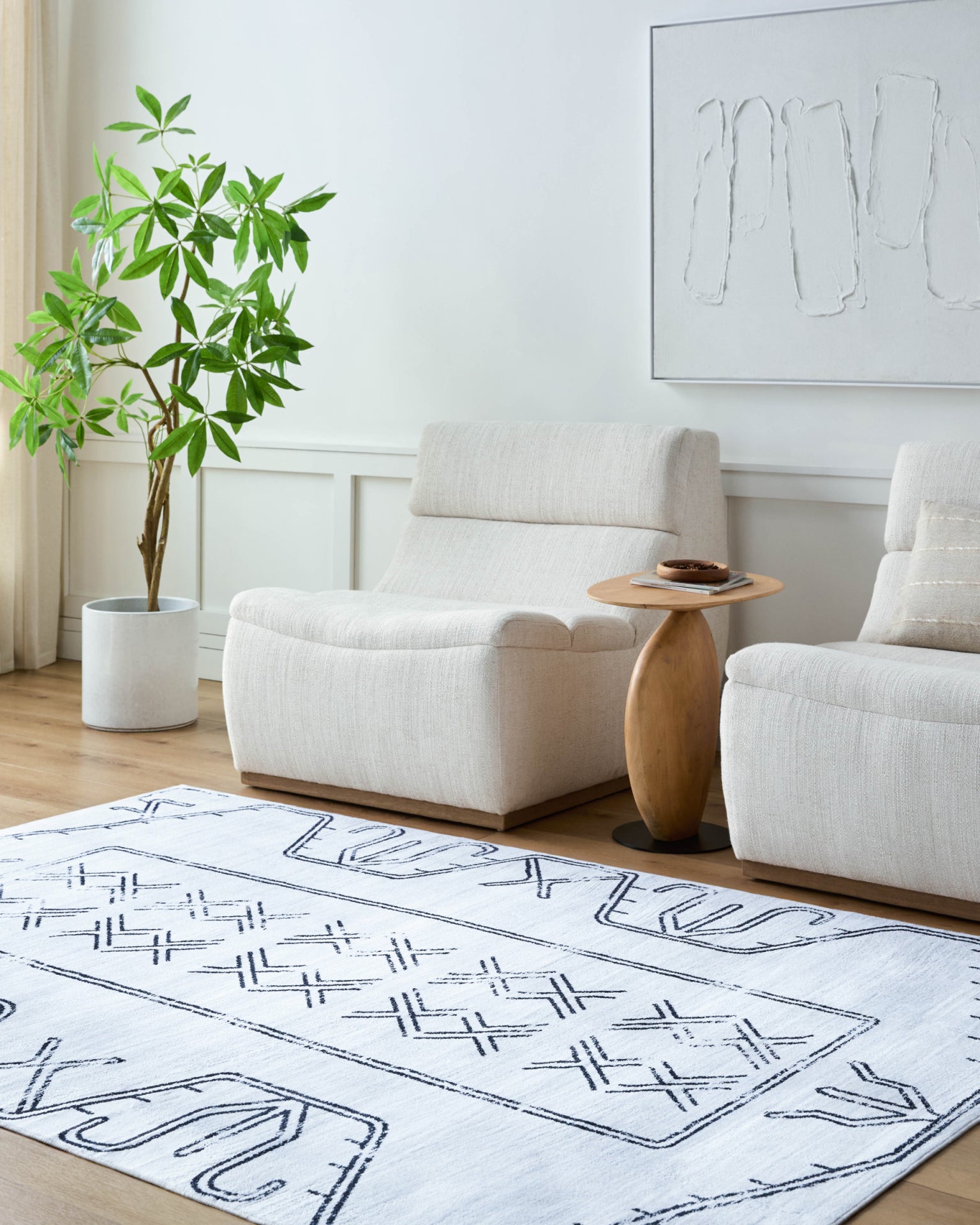 Lavable Machine Woven Rug Livabliss Lavable
