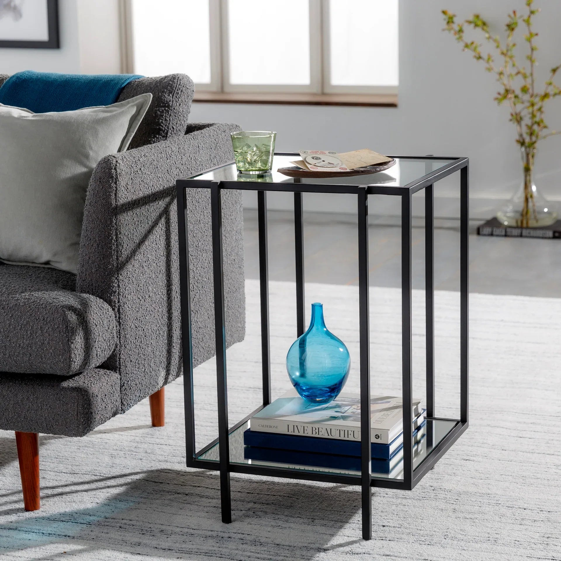 Alecsa End Table Livabliss Alecsa