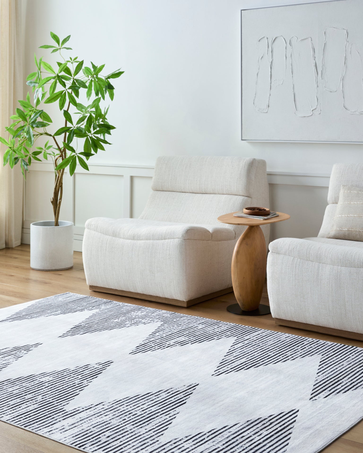 Lavable Machine Woven Rug Livabliss Lavable