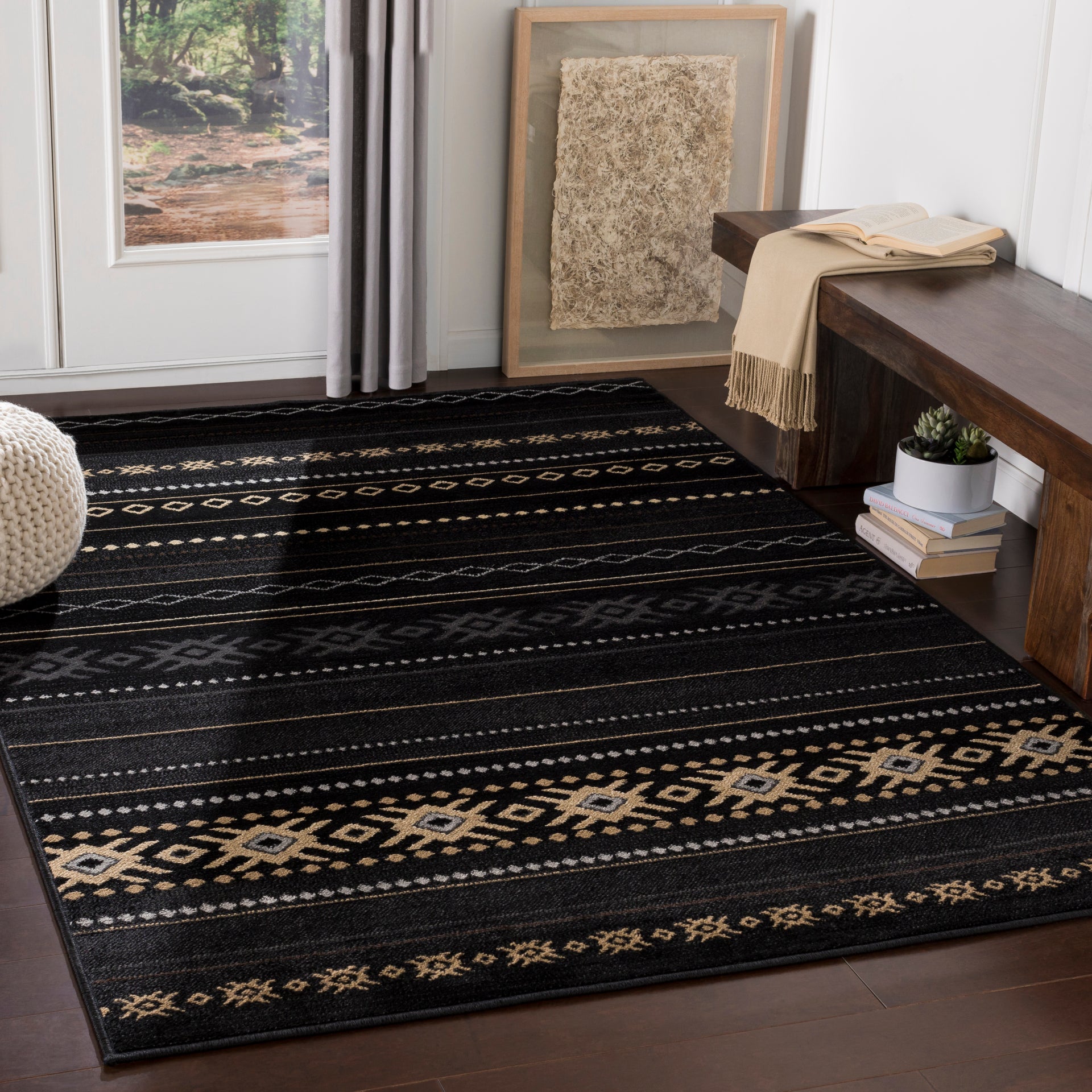 Paramount Machine Woven Rug Livabliss Paramount