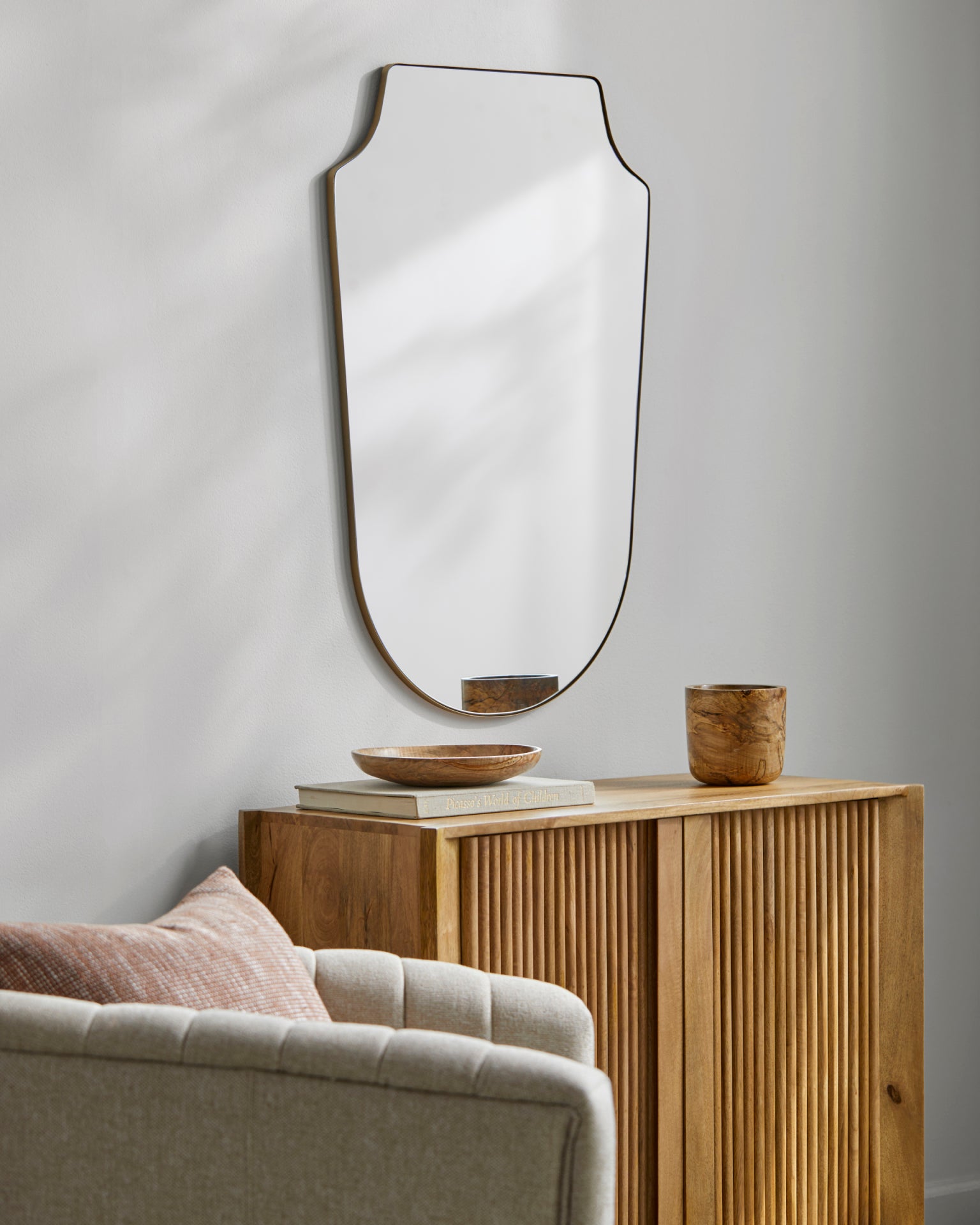Ajanta Accent Mirror Livabliss Ajanta