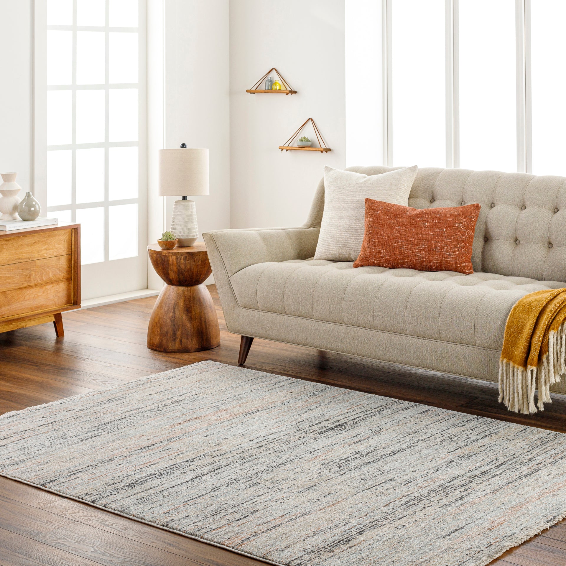 Rojin Machine Woven Rug Livabliss Rojin
