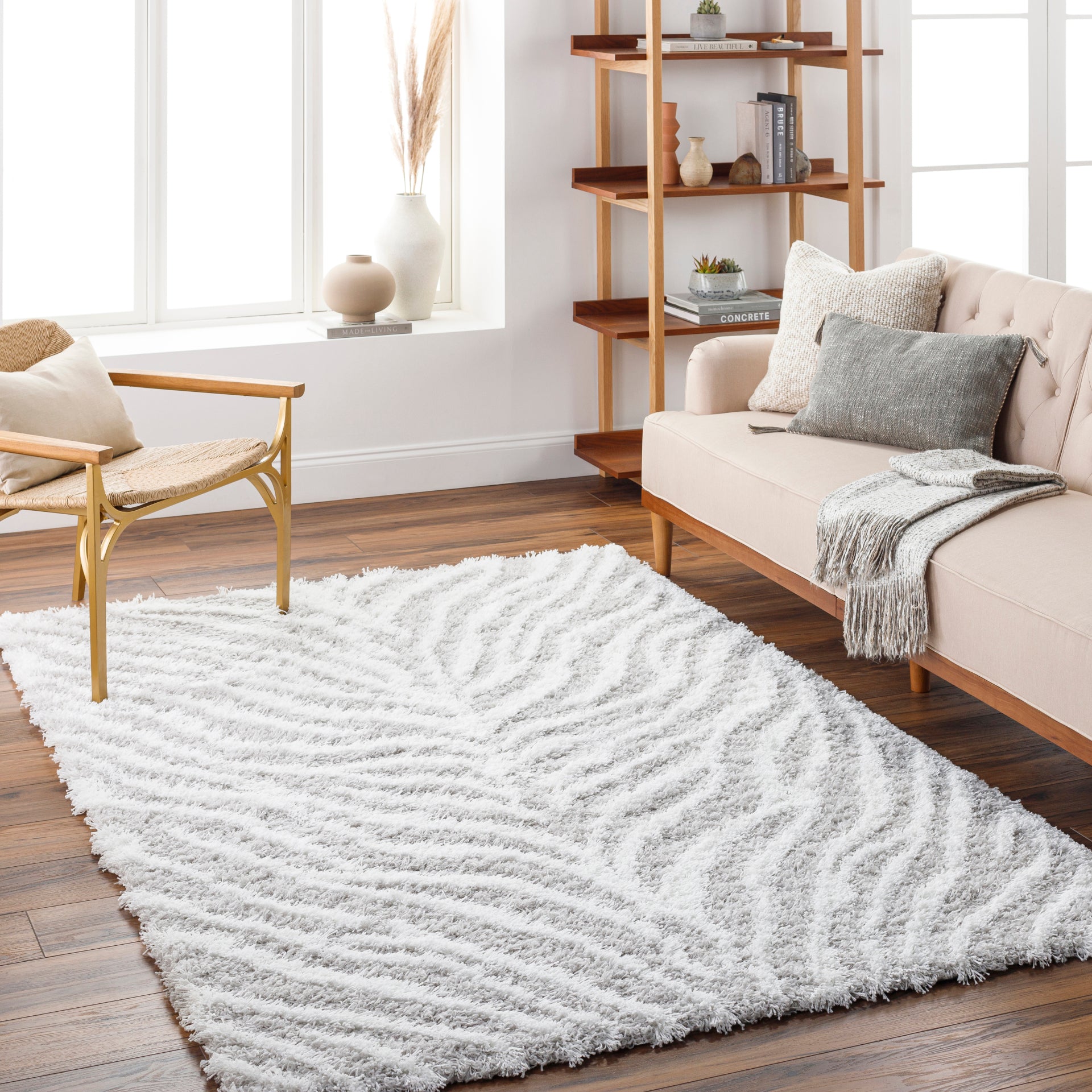 Urban Shag Machine Woven Rug Livabliss Urban Shag