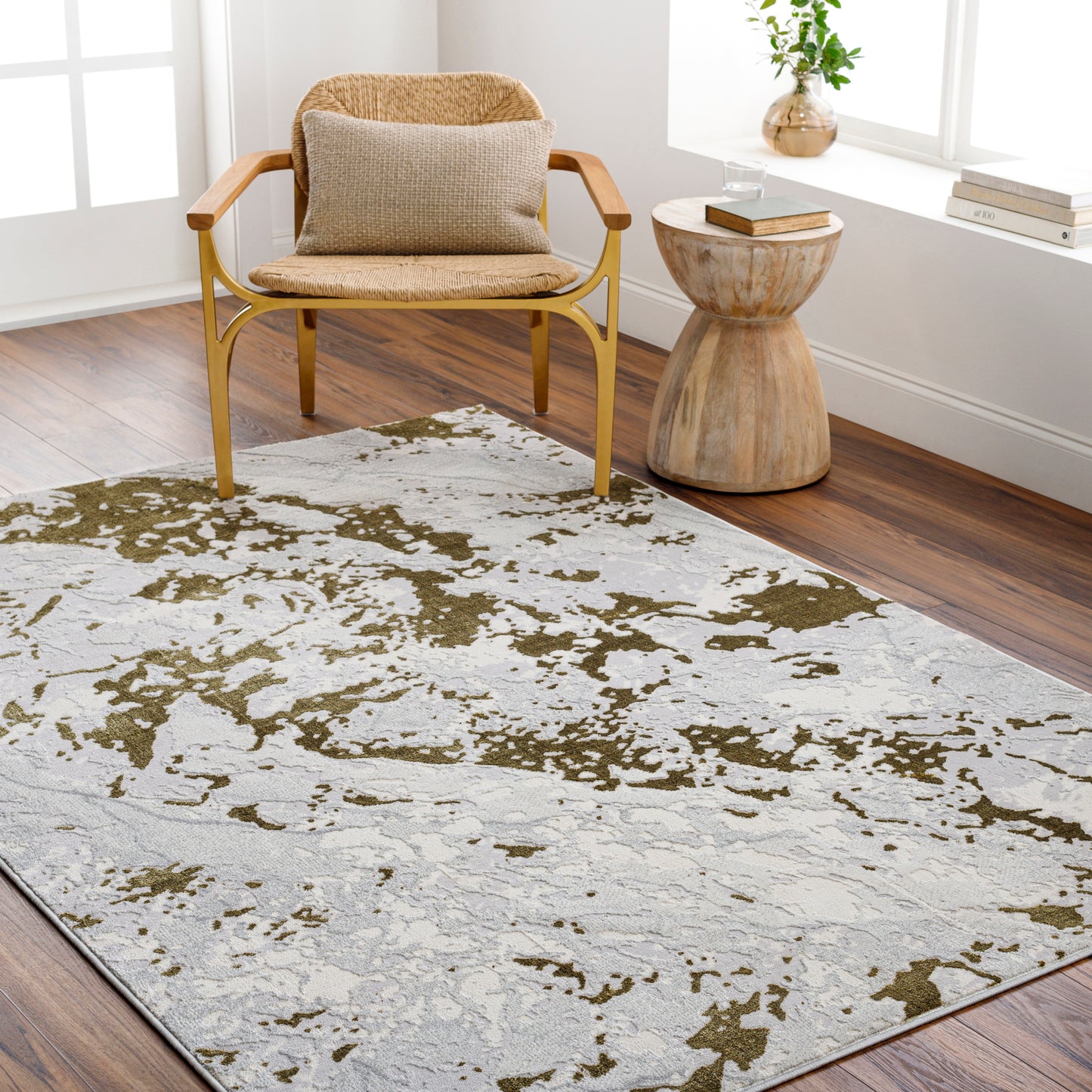 Sunrise Machine Woven Rug Livabliss Sunrise