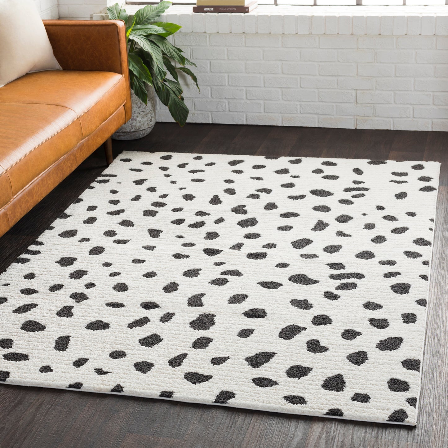 Moroccan Shag Machine Woven Rug Livabliss Moroccan Shag
