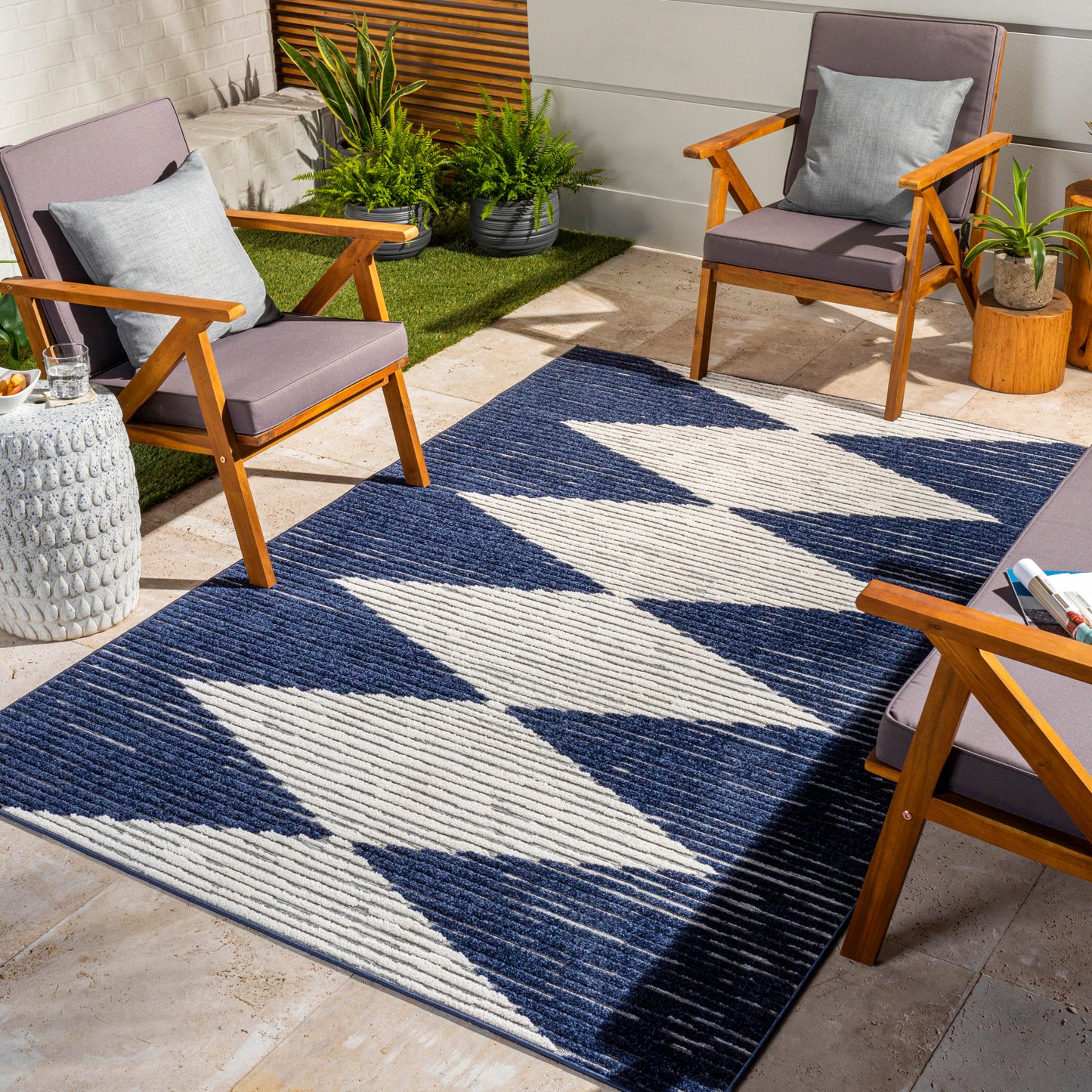 Greenwich Machine Woven Rug Livabliss Greenwich