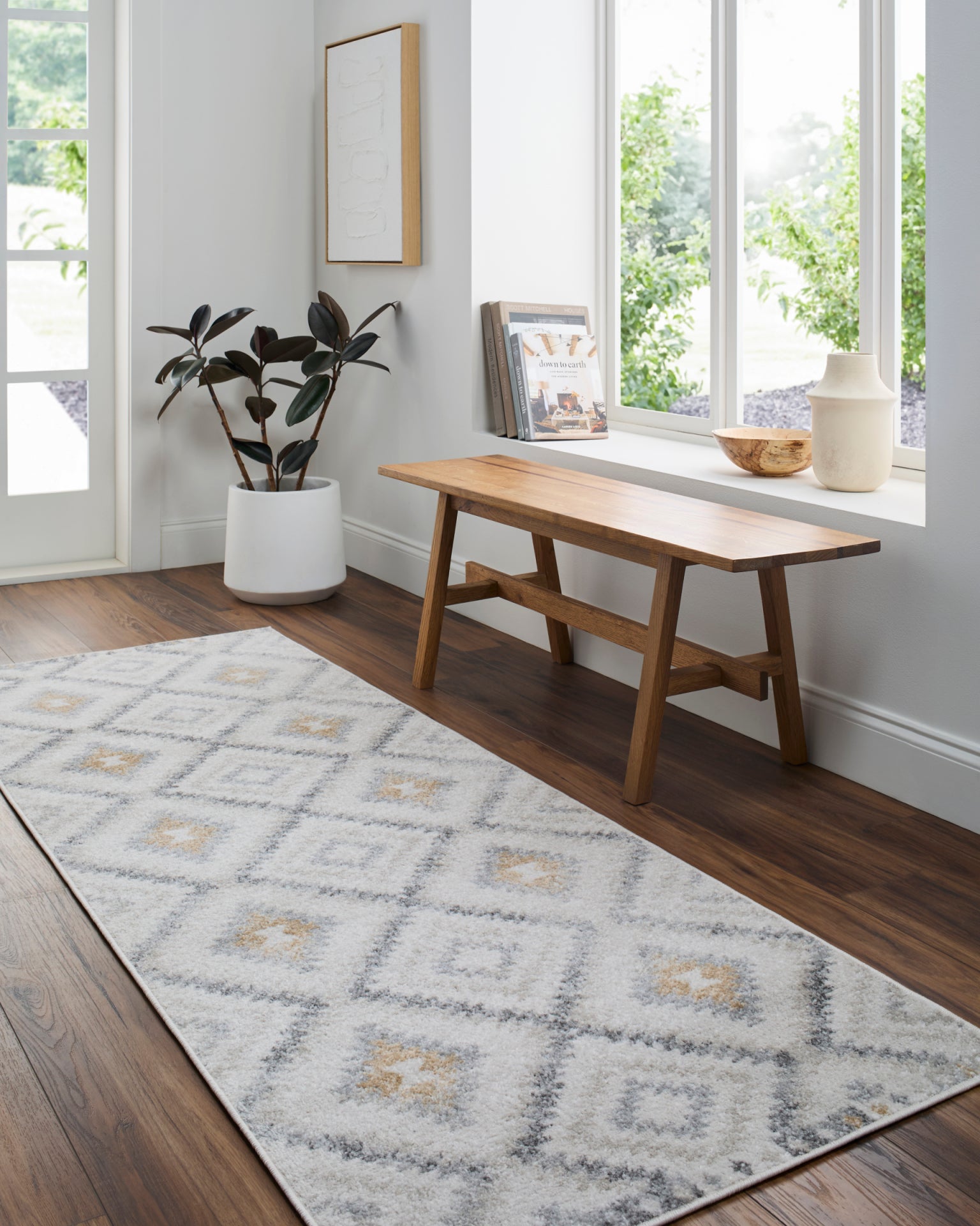 Harput Machine Woven Rug Livabliss Harput