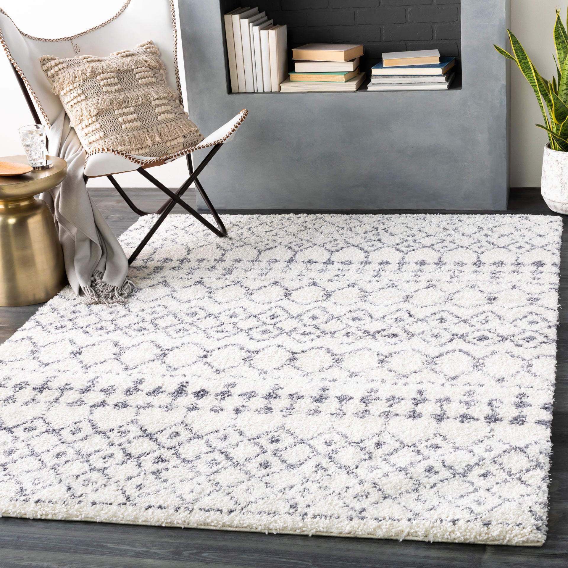 Maroc Shag Machine Woven Rug Livabliss Maroc Shag