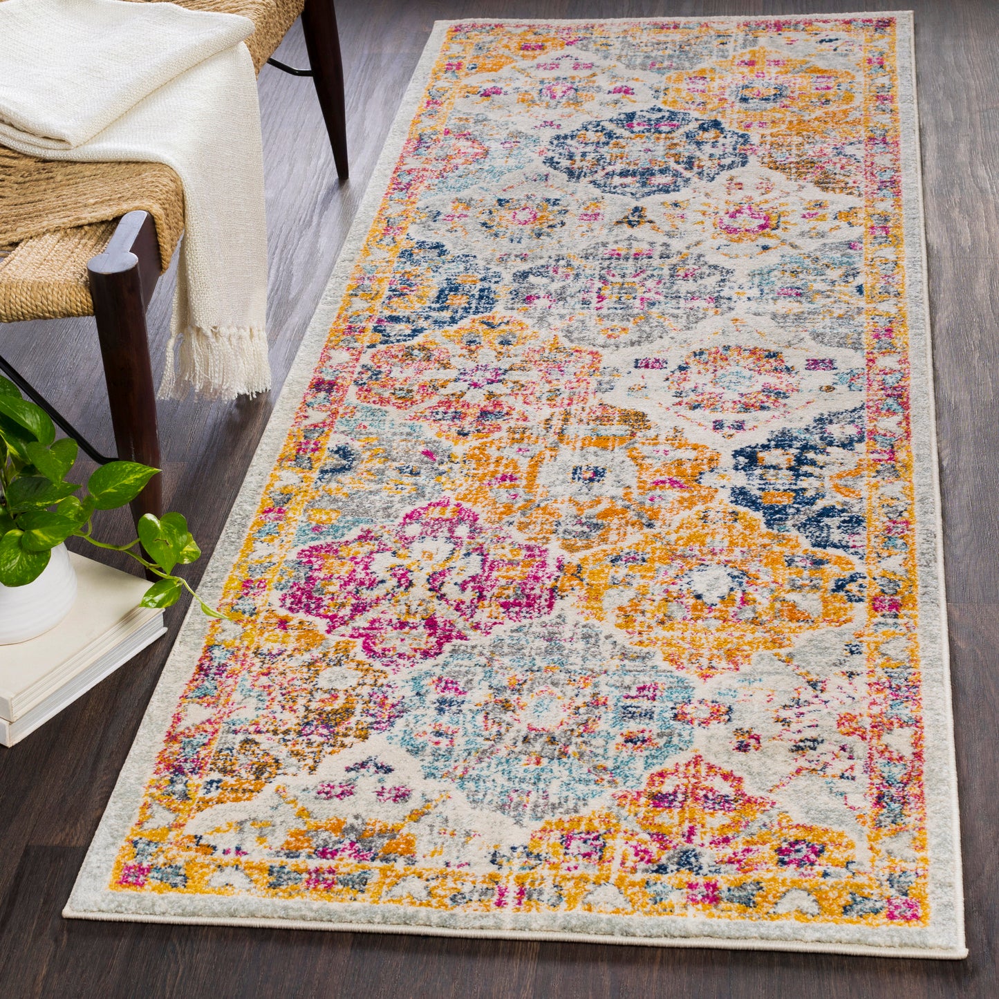 Harput Machine Woven Rug Livabliss Harput