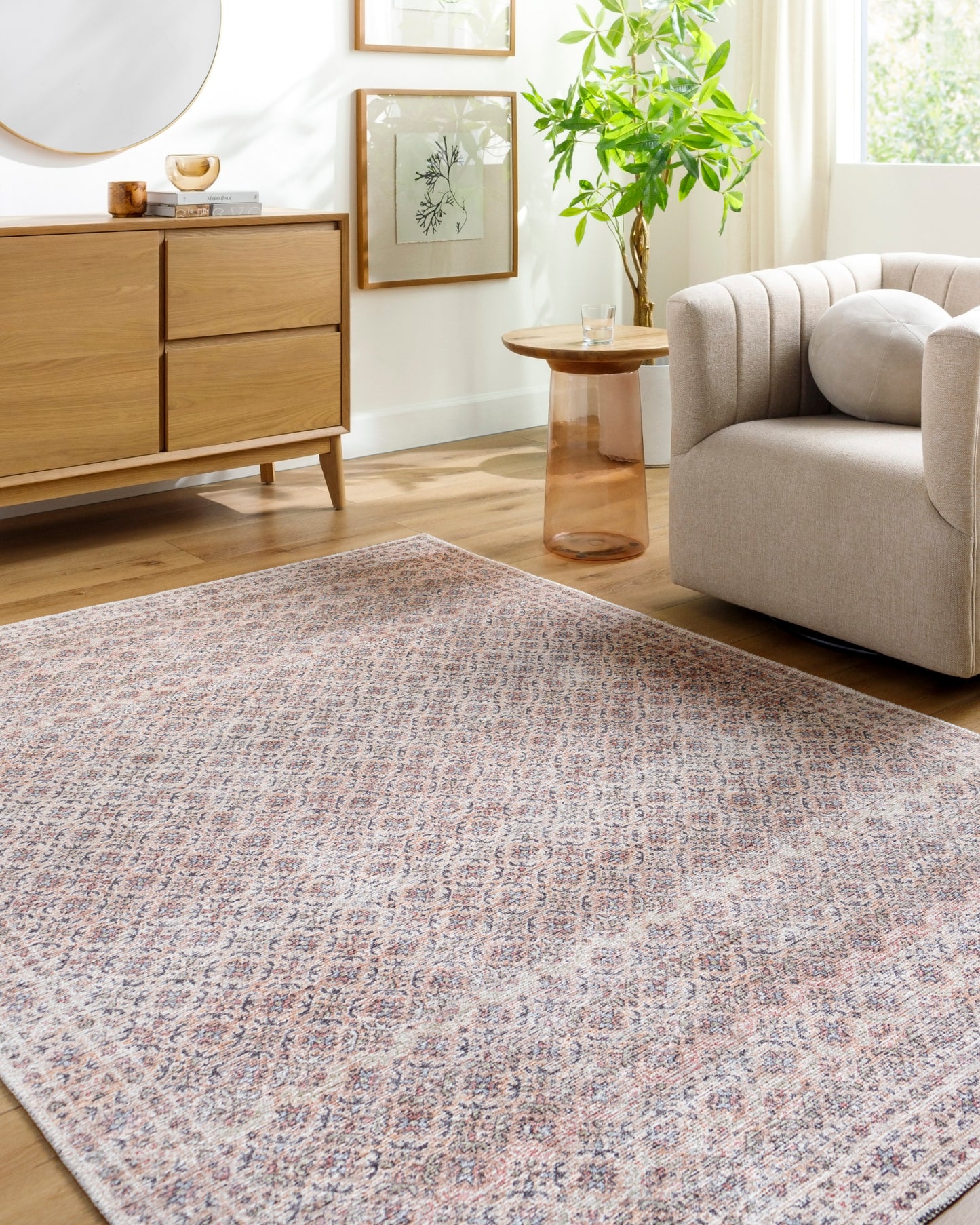 Vinny Machine Woven Rug Livabliss Vinny