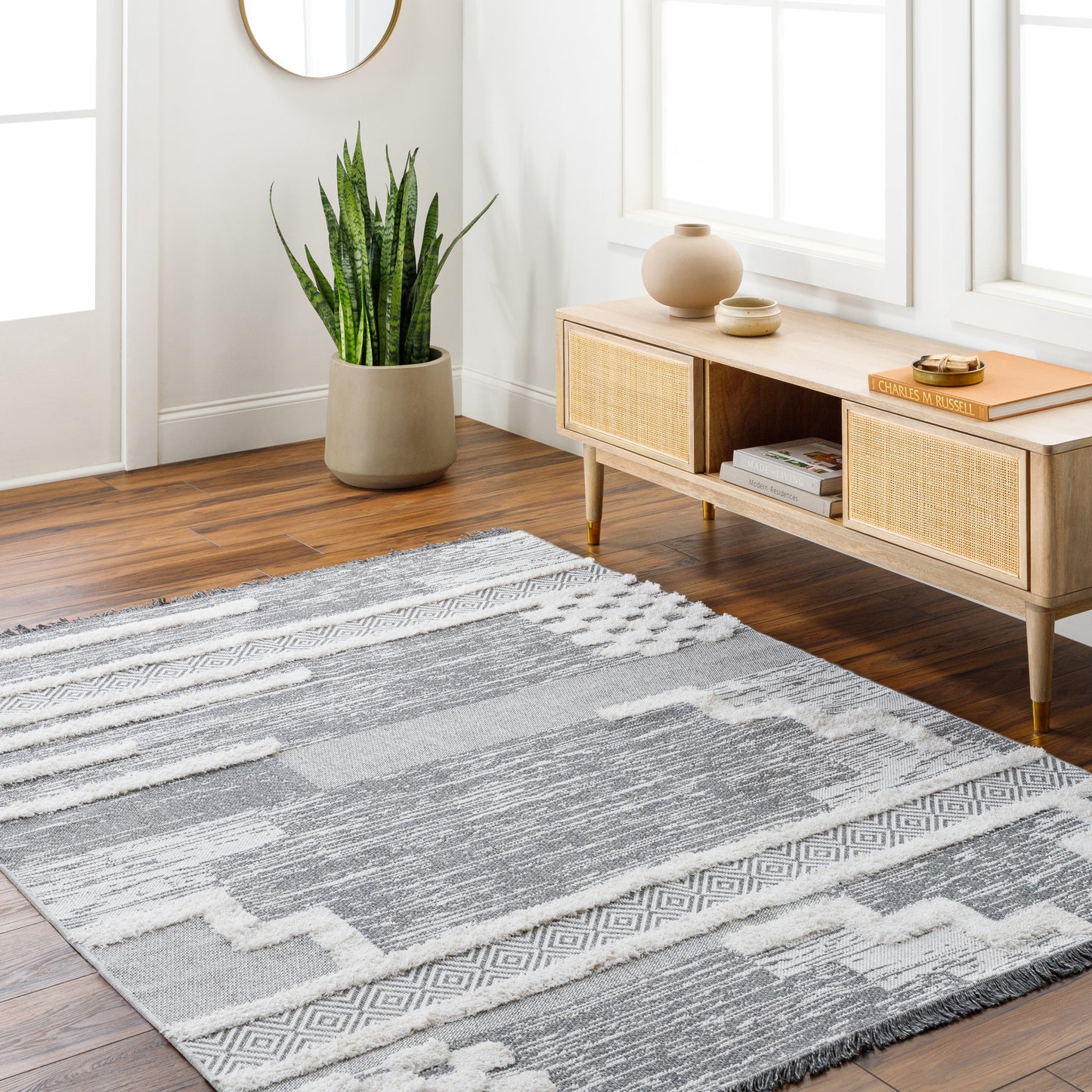 Morocotton Machine Woven Rug Livabliss Morocotton