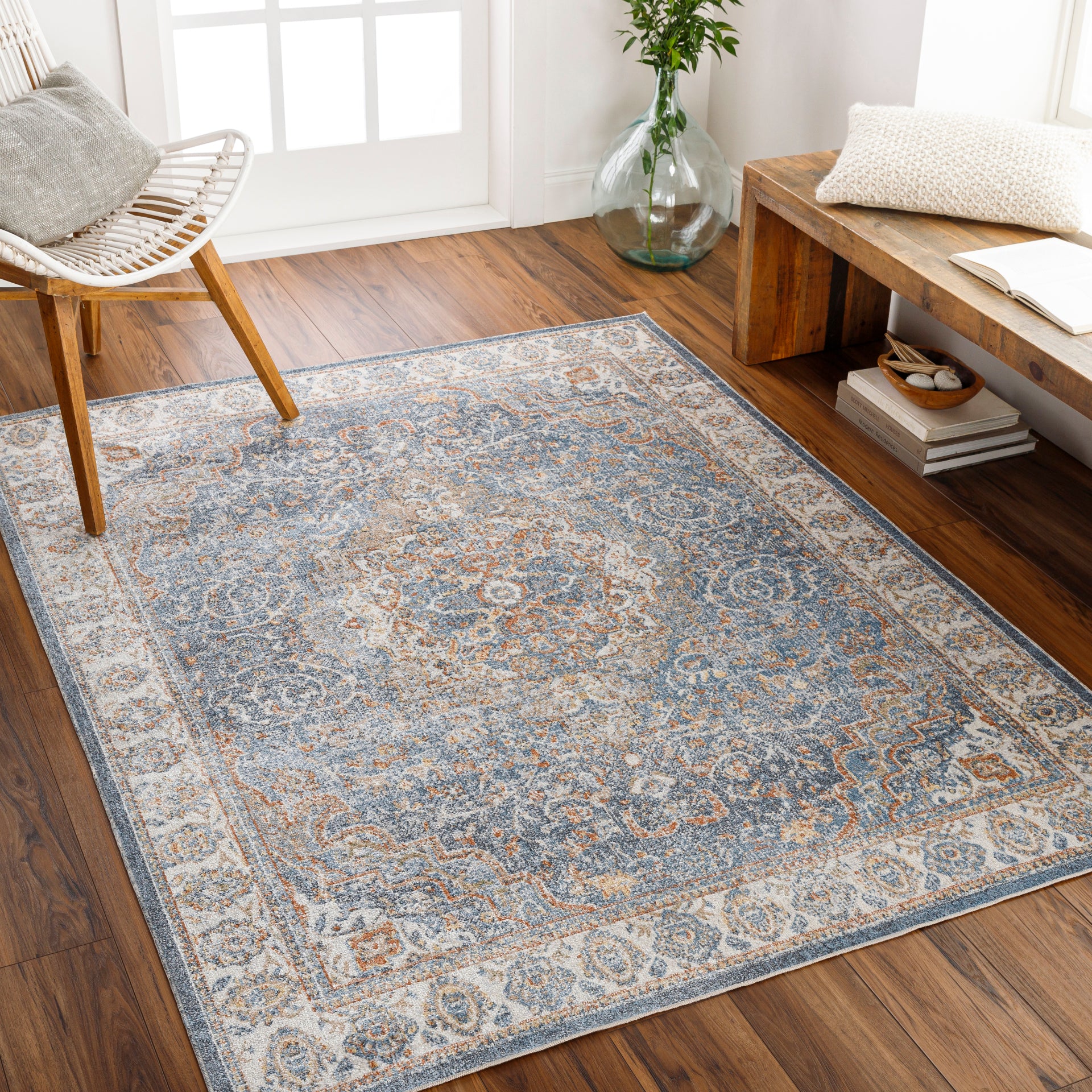 Lillian Machine Woven Rug Livabliss Lillian