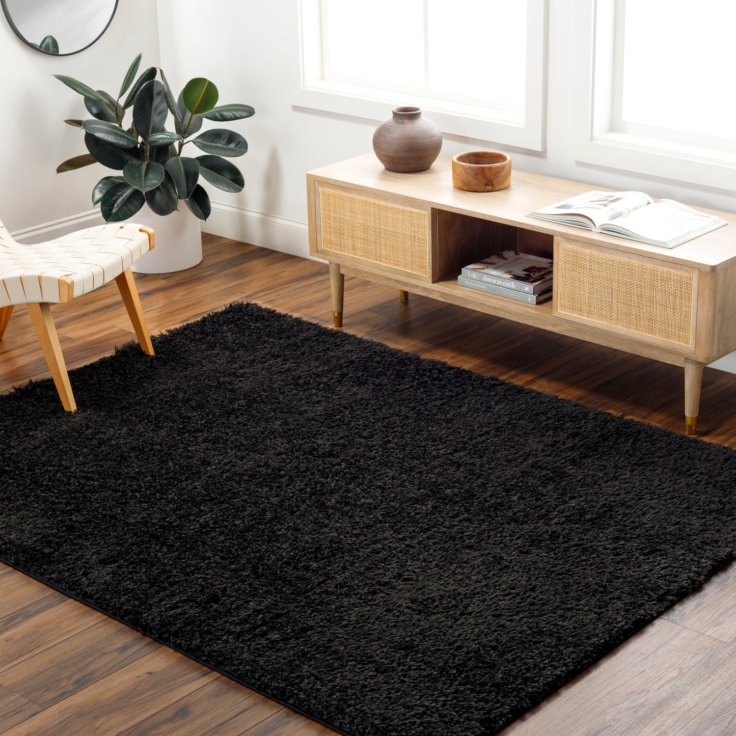 Moda Shag Machine Woven Rug Livabliss Moda Shag