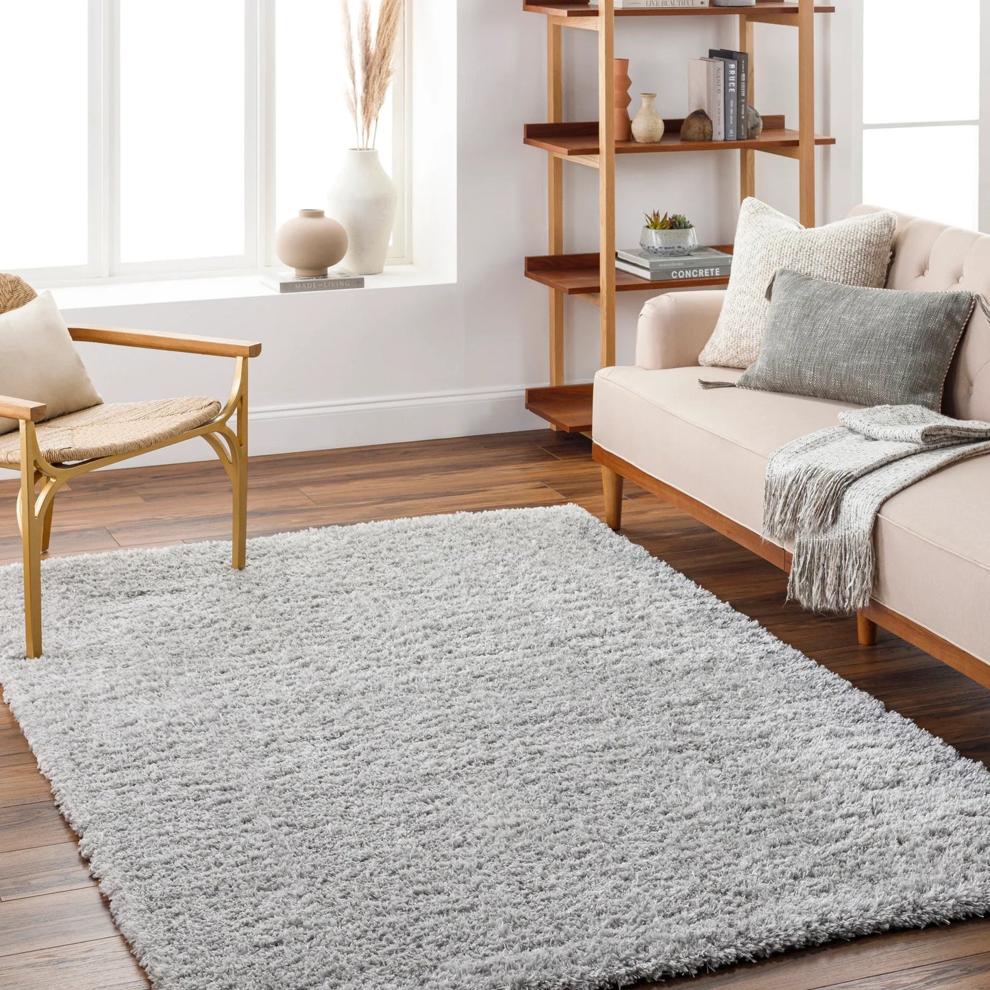 Bogota Shag Machine Woven Rug Livabliss Bogota Shag