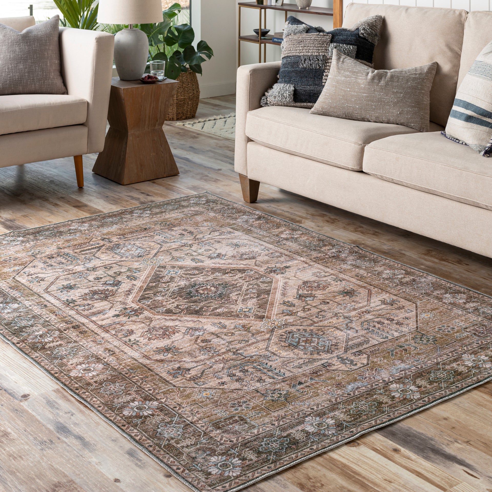 Regen Machine Woven Rug Livabliss Regen
