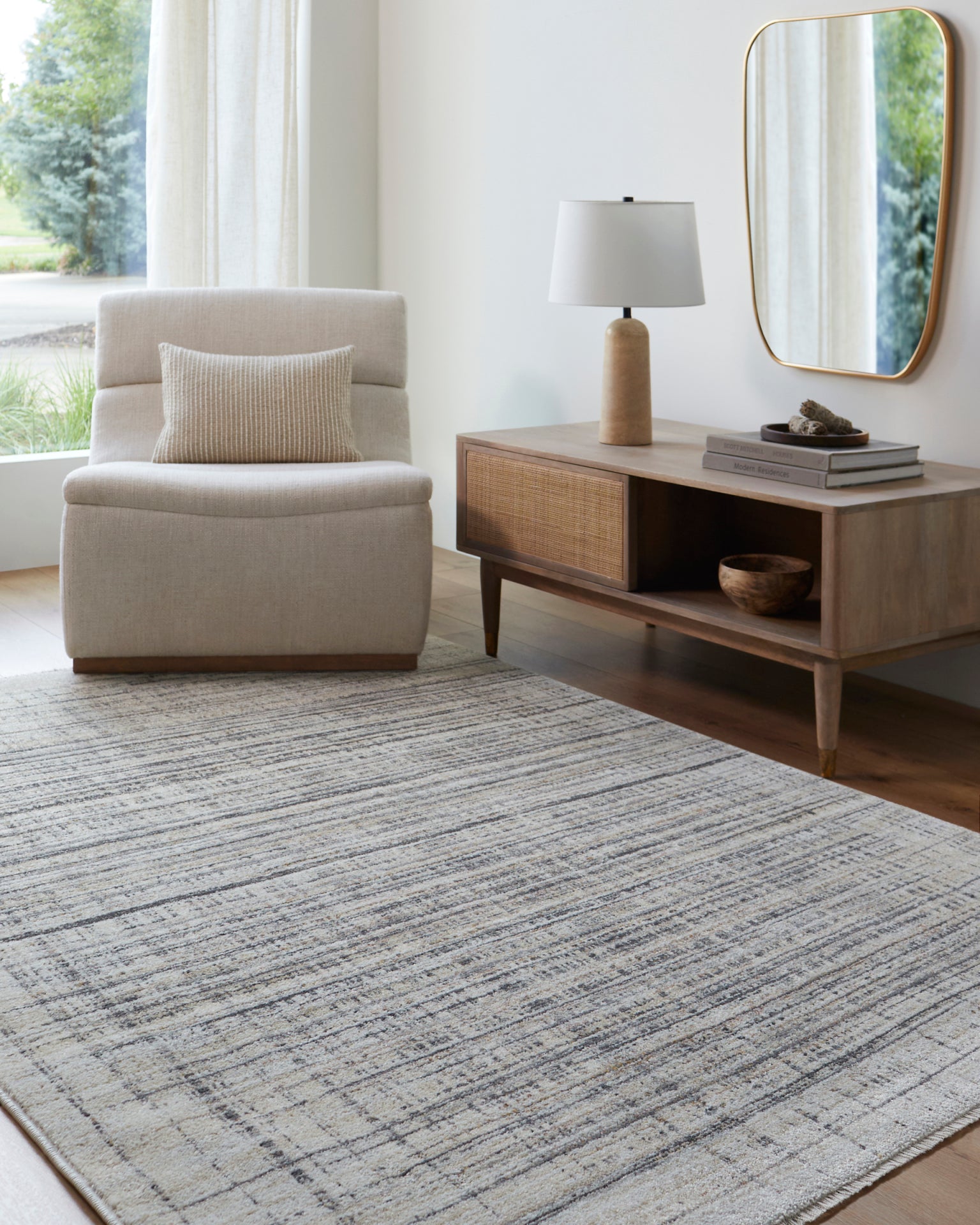 Rojin Machine Woven Rug Livabliss Rojin
