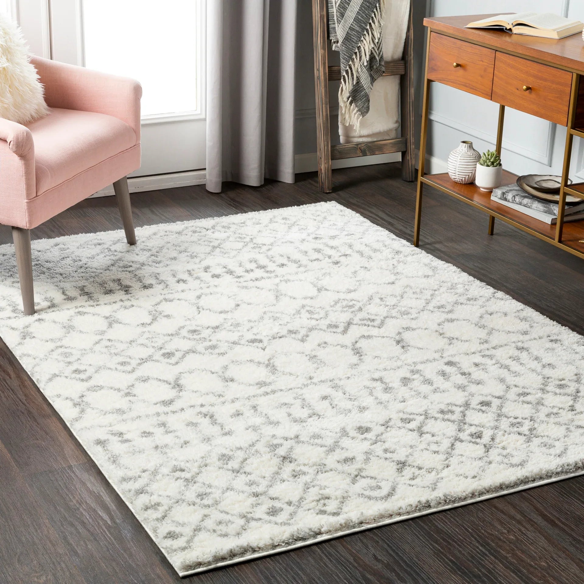 Aliyah Shag Machine Woven Rug Livabliss Aliyah Shag
