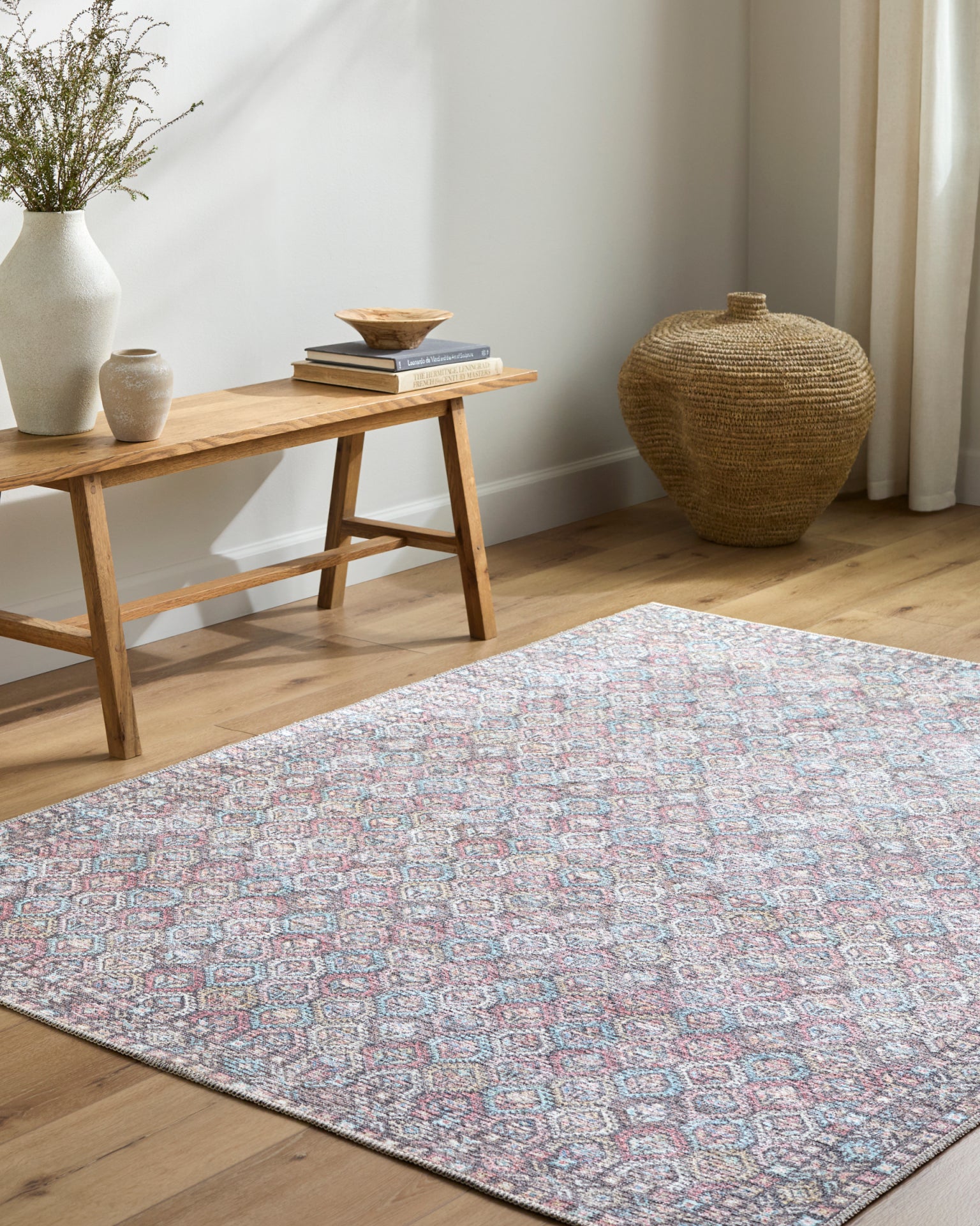 Vinny Machine Woven Rug Livabliss Vinny