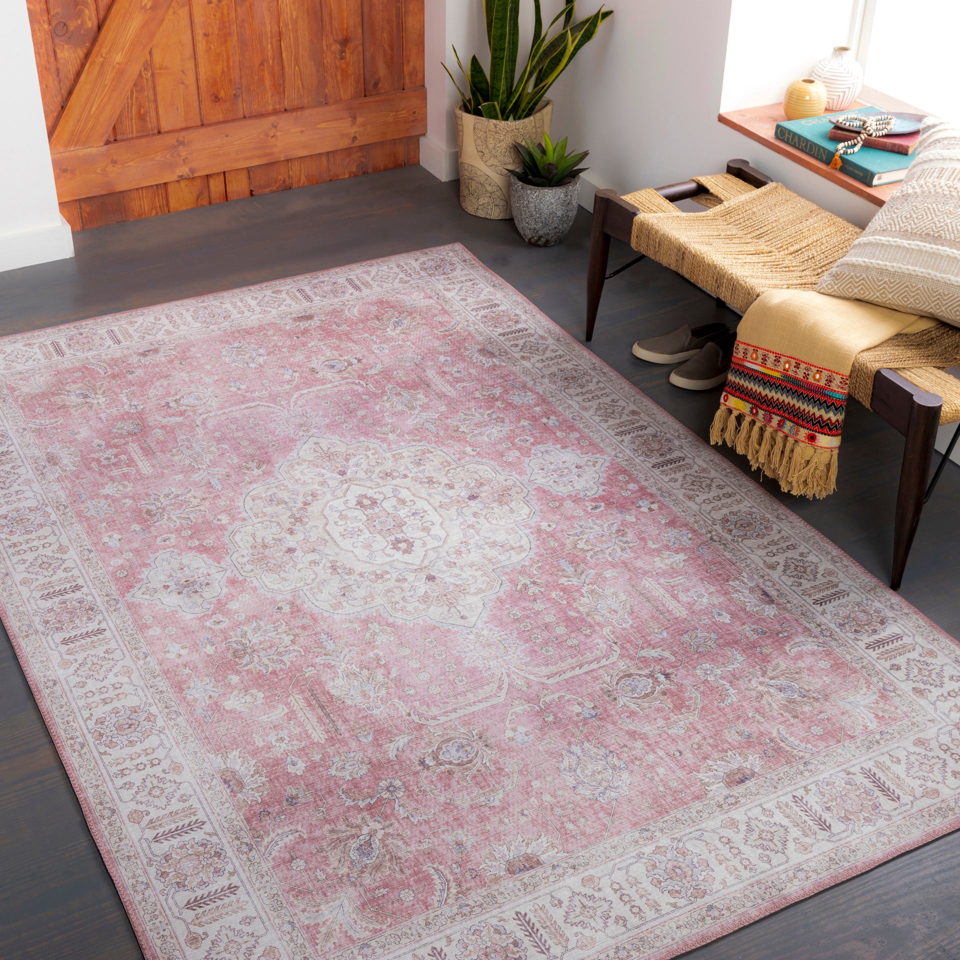 Iris Machine Woven Rug Livabliss Iris