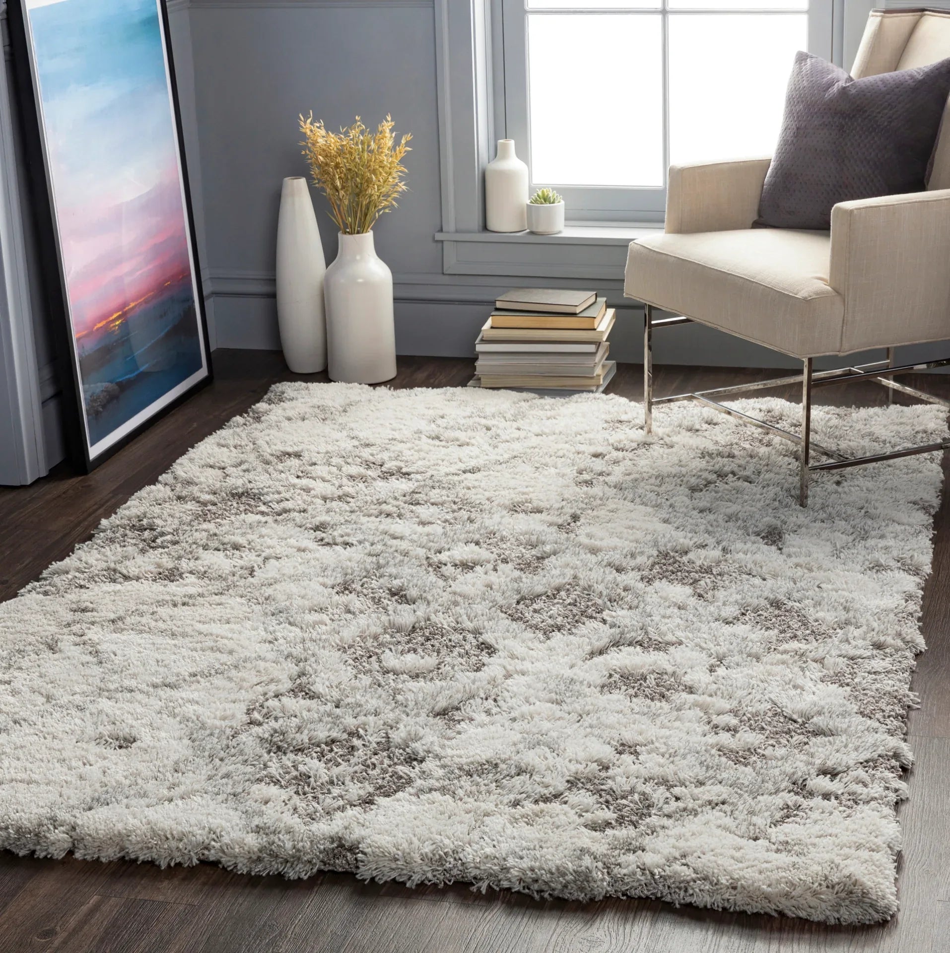 Alta Shag Machine Woven Rug Livabliss Alta Shag