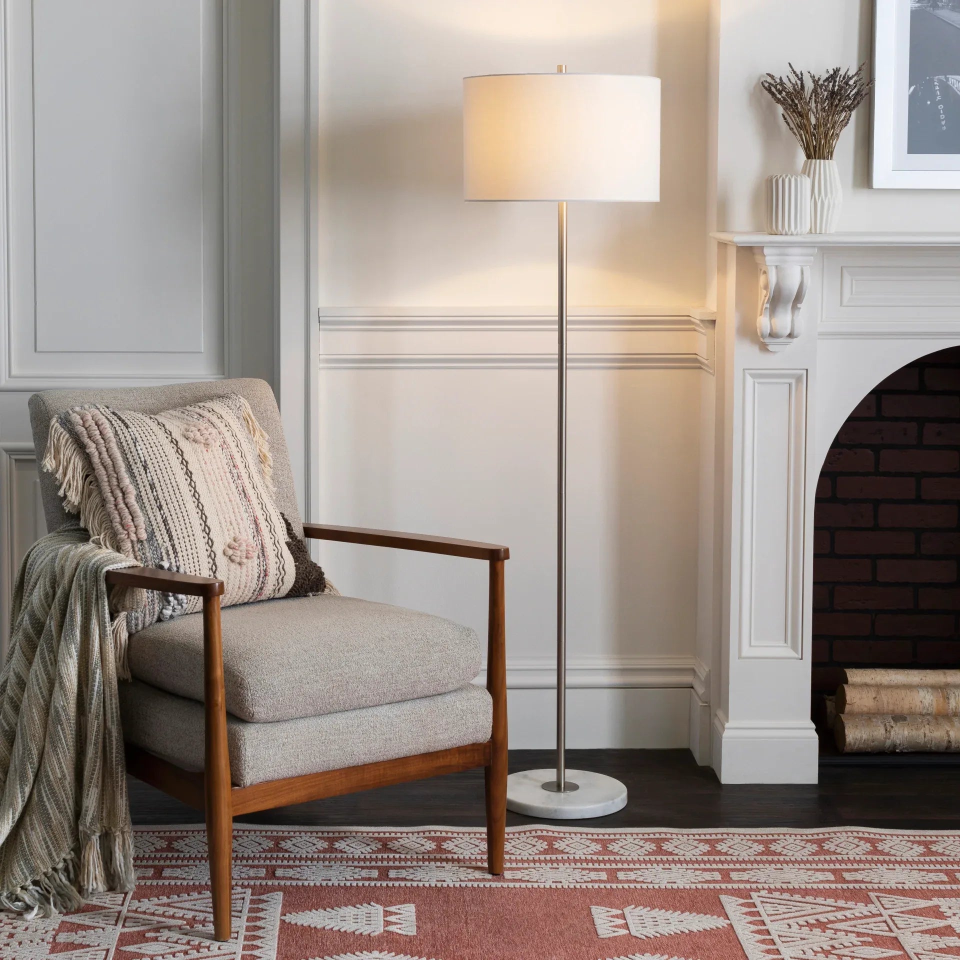 Becker Accent Floor Lamp Livabliss Becker