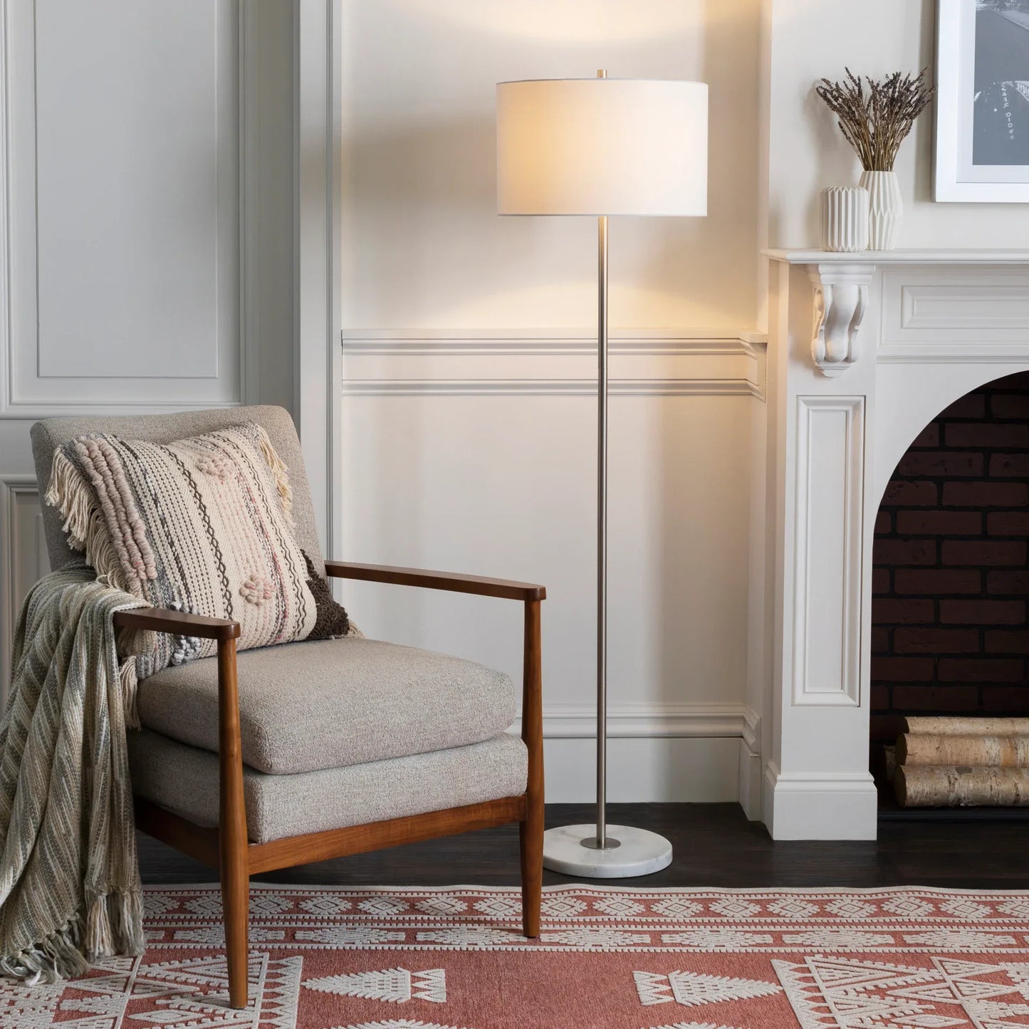Becker Accent Floor Lamp Livabliss Becker