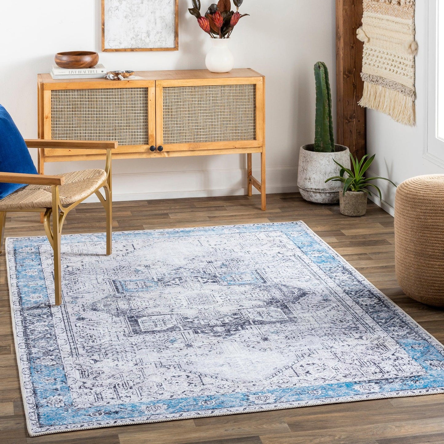 Amelie Machine Woven Rug Livabliss Amelie