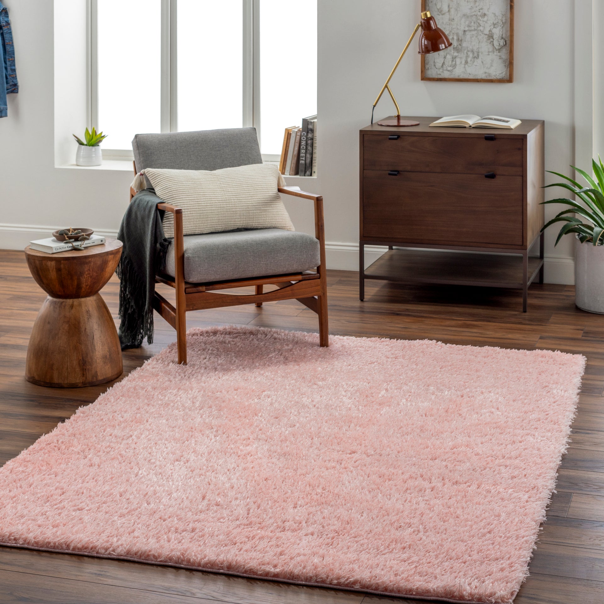 Moda Shag Machine Woven Rug Livabliss Moda Shag