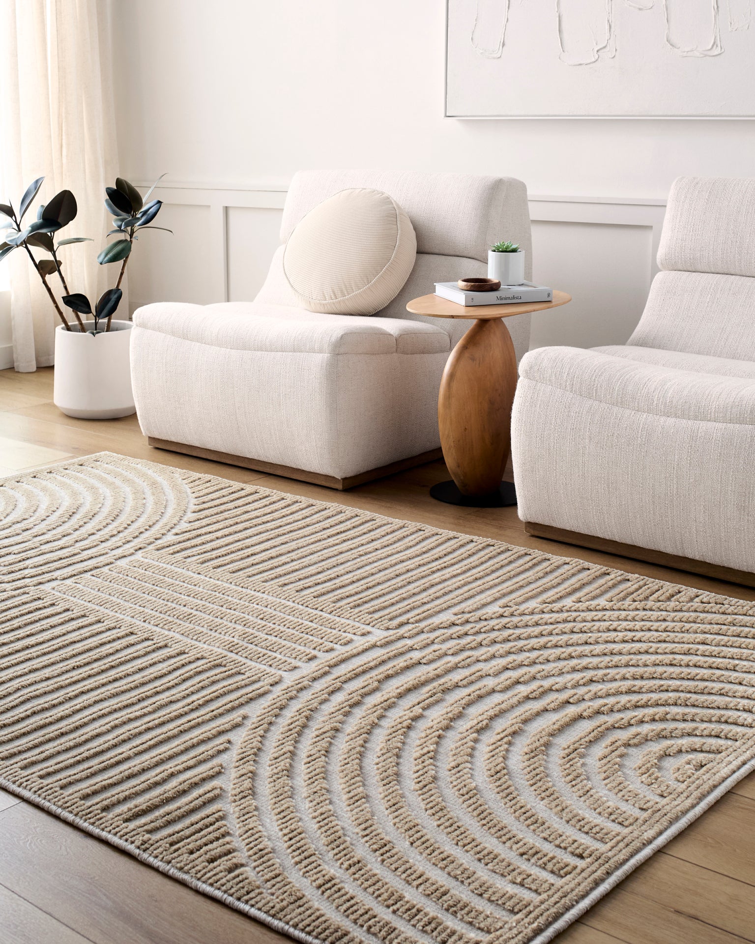 Lyna Machine Woven Rug Livabliss Lyna