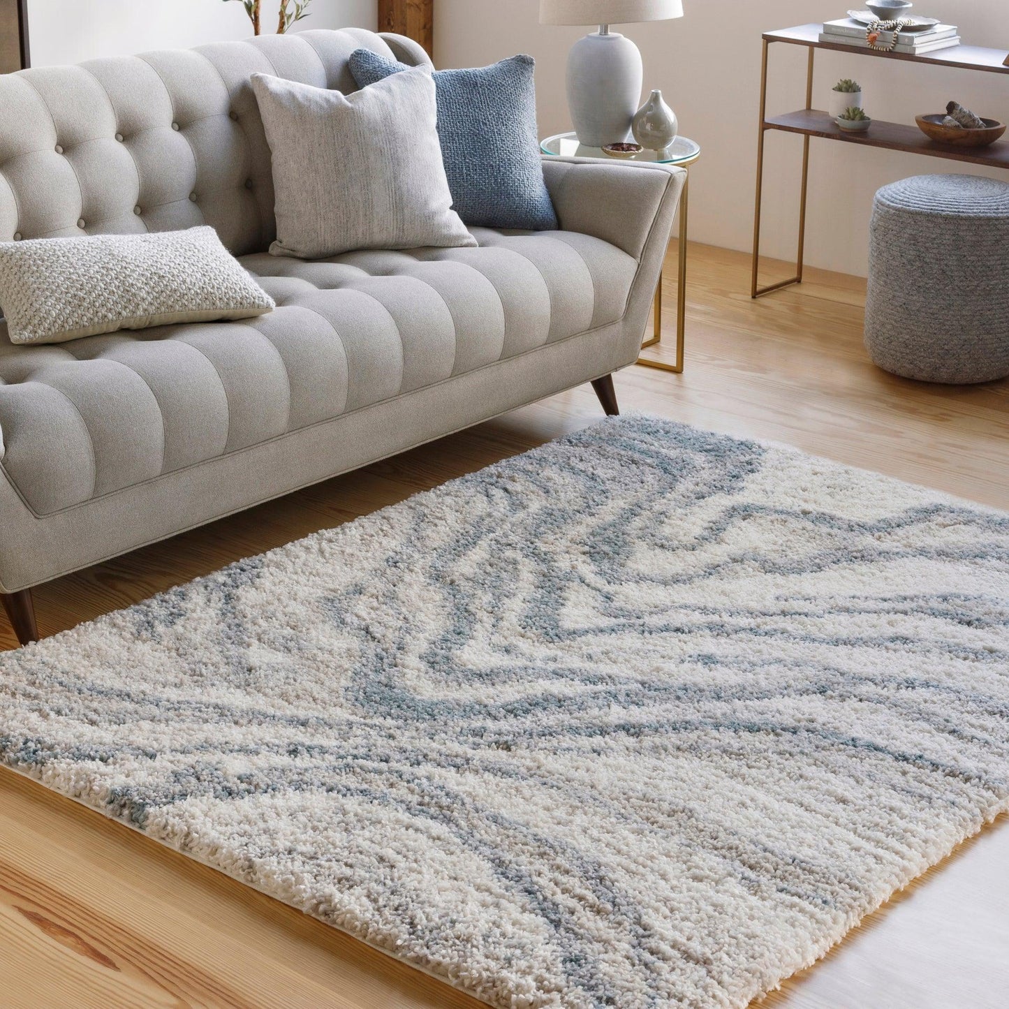 Eskimo Shag Machine Woven Rug Livabliss Eskimo Shag