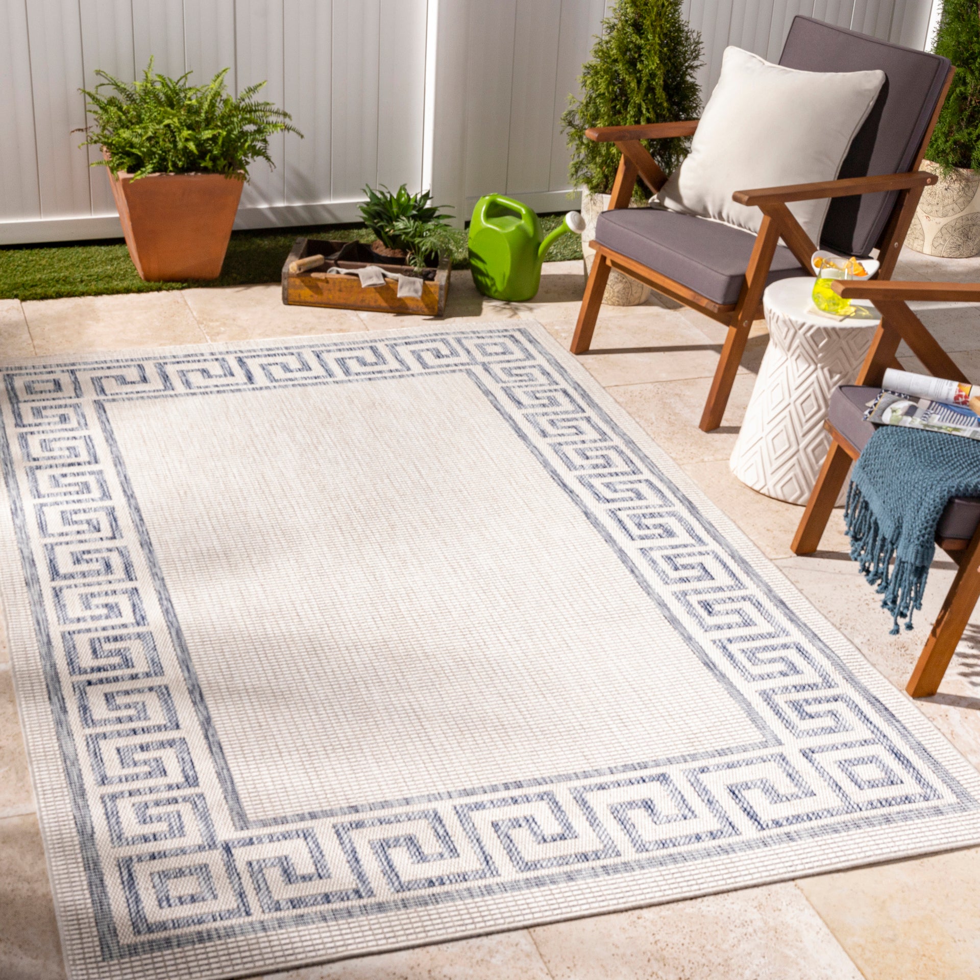 Tuareg Machine Woven Rug Livabliss Tuareg