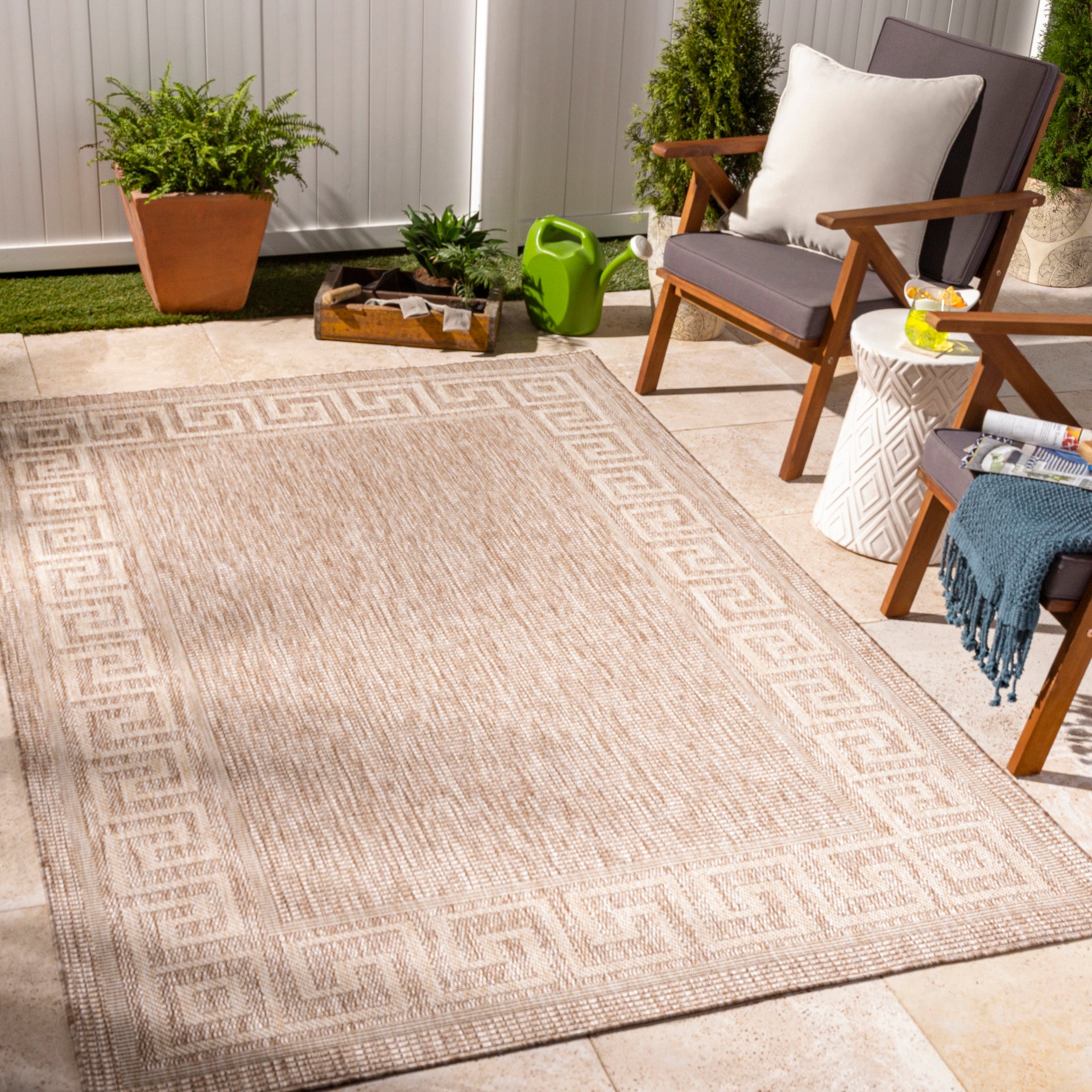Tuareg Machine Woven Rug Livabliss Tuareg