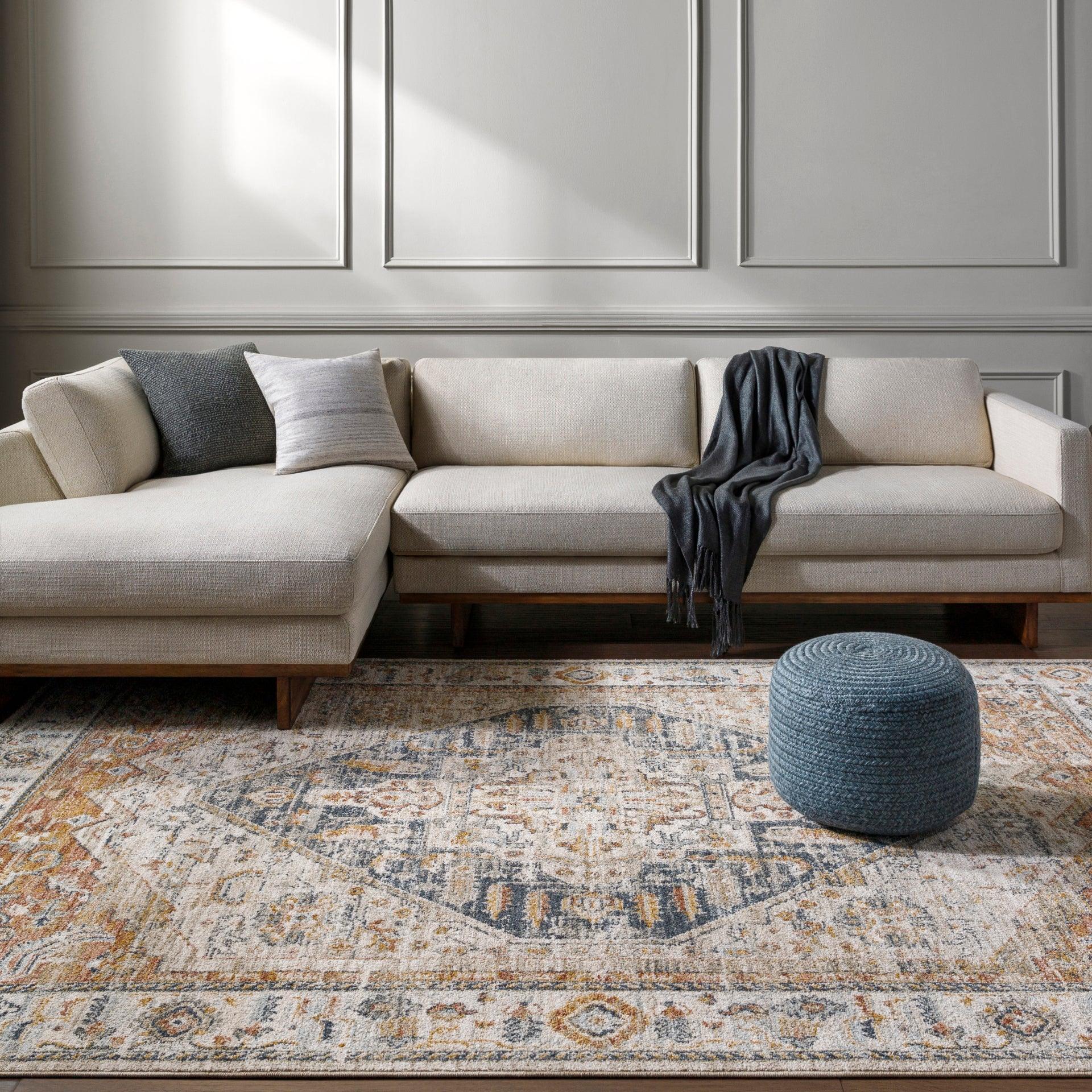 Beckham Machine Woven Rug Livabliss Beckham