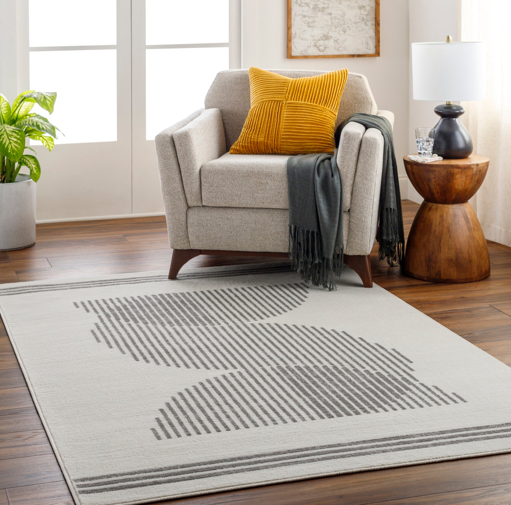 Pisa Machine Woven Rug Livabliss Pisa