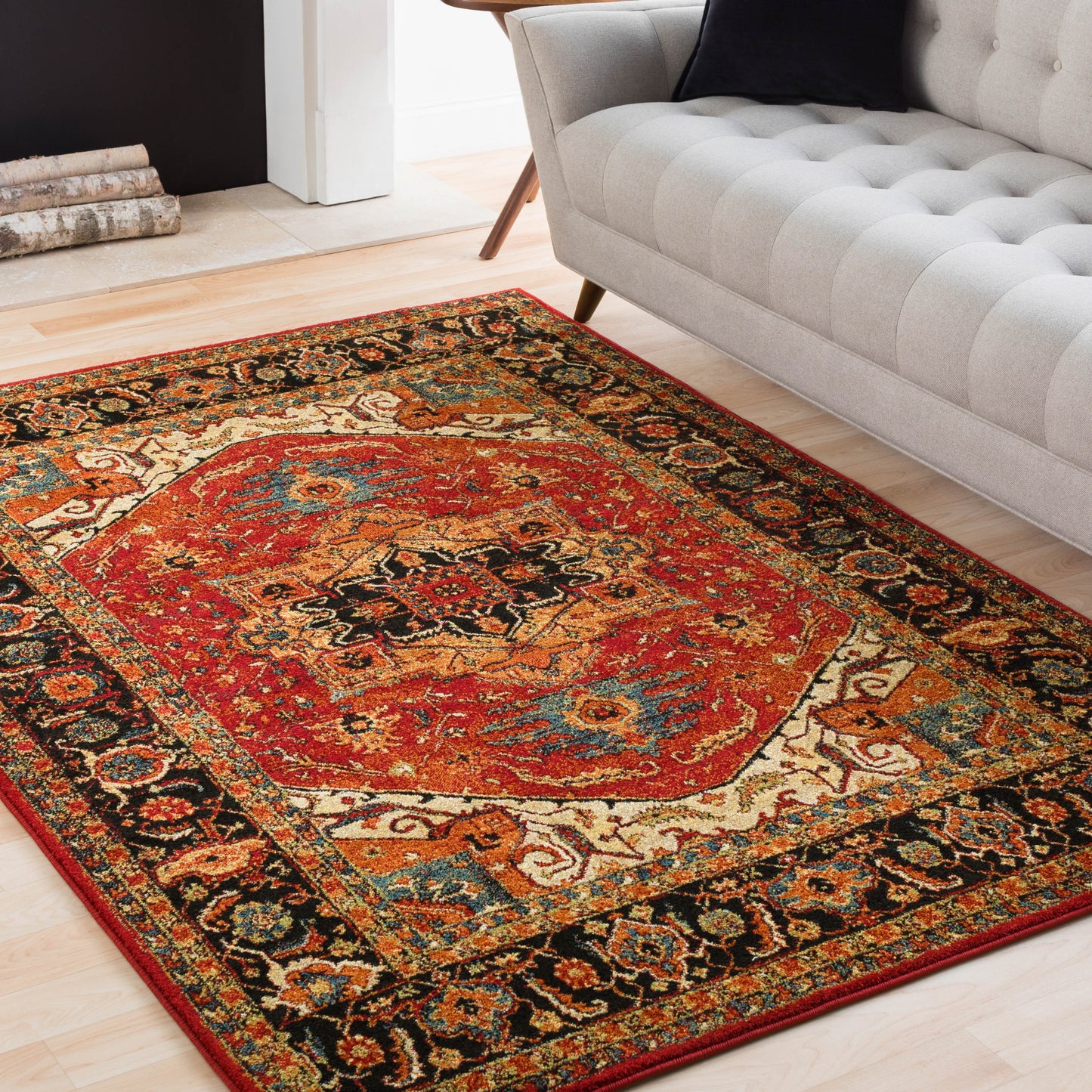 Serapi Machine Woven Rug Livabliss Serapi