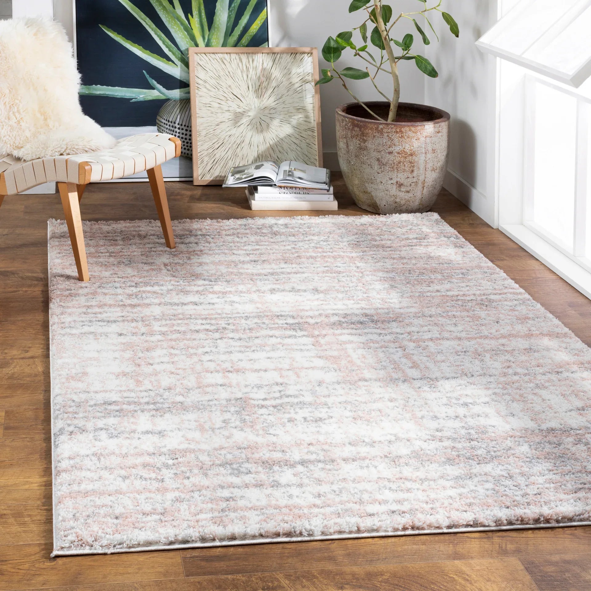 Aliyah Shag Machine Woven Rug Livabliss Aliyah Shag
