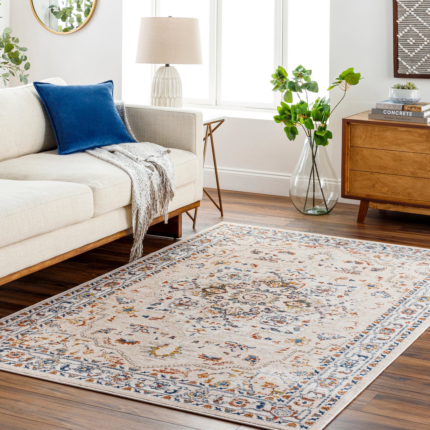 Truva Machine Woven Rug Livabliss Truva