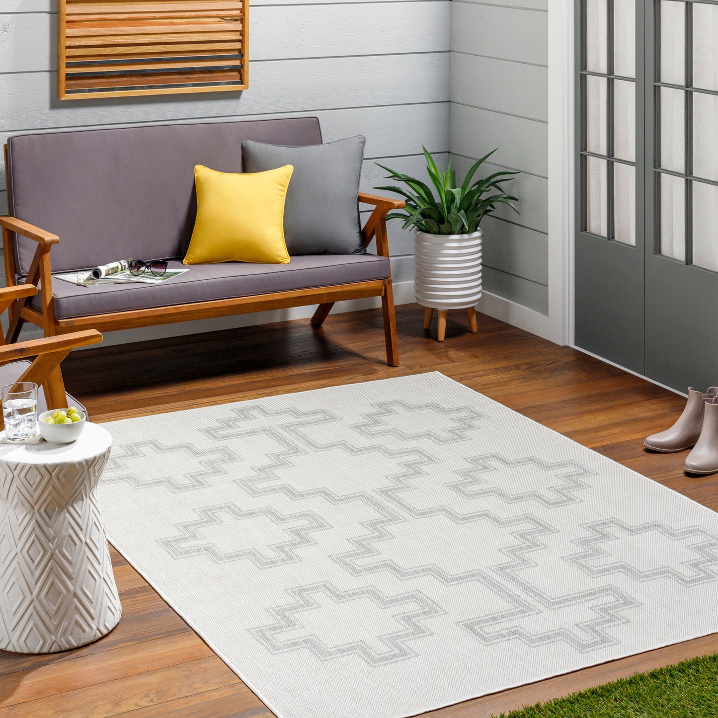 Long Beach Machine Woven Rug Livabliss Long Beach