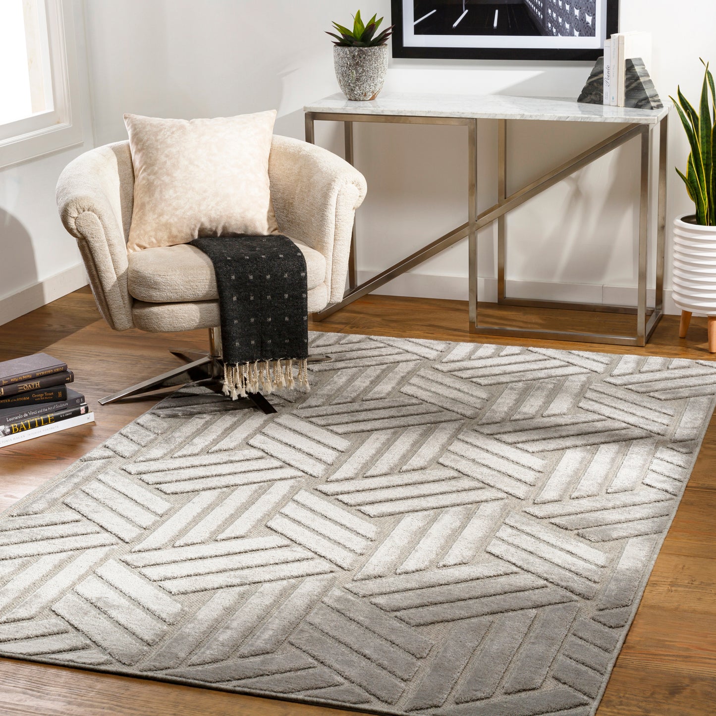 Kingston Machine Woven Rug Livabliss Kingston