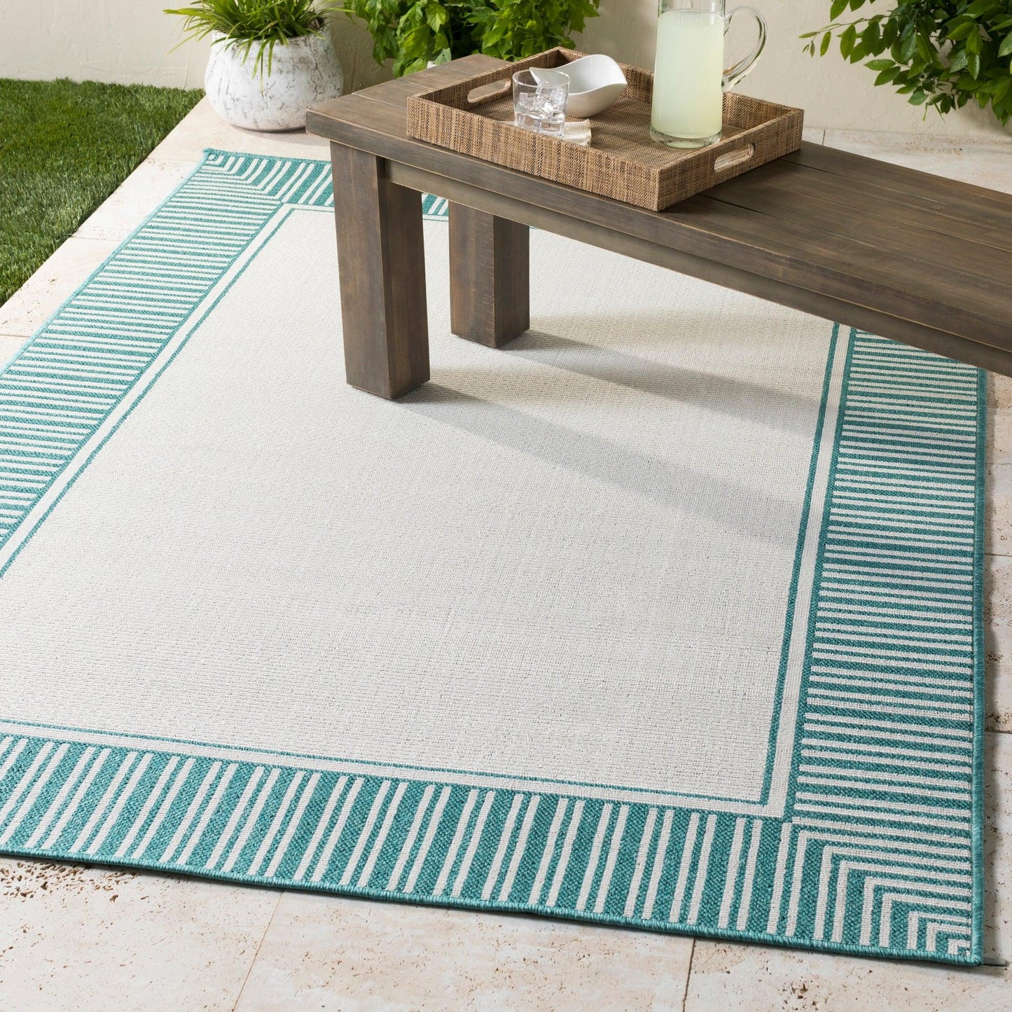 Alfresco Machine Woven Rug Livabliss Alfresco