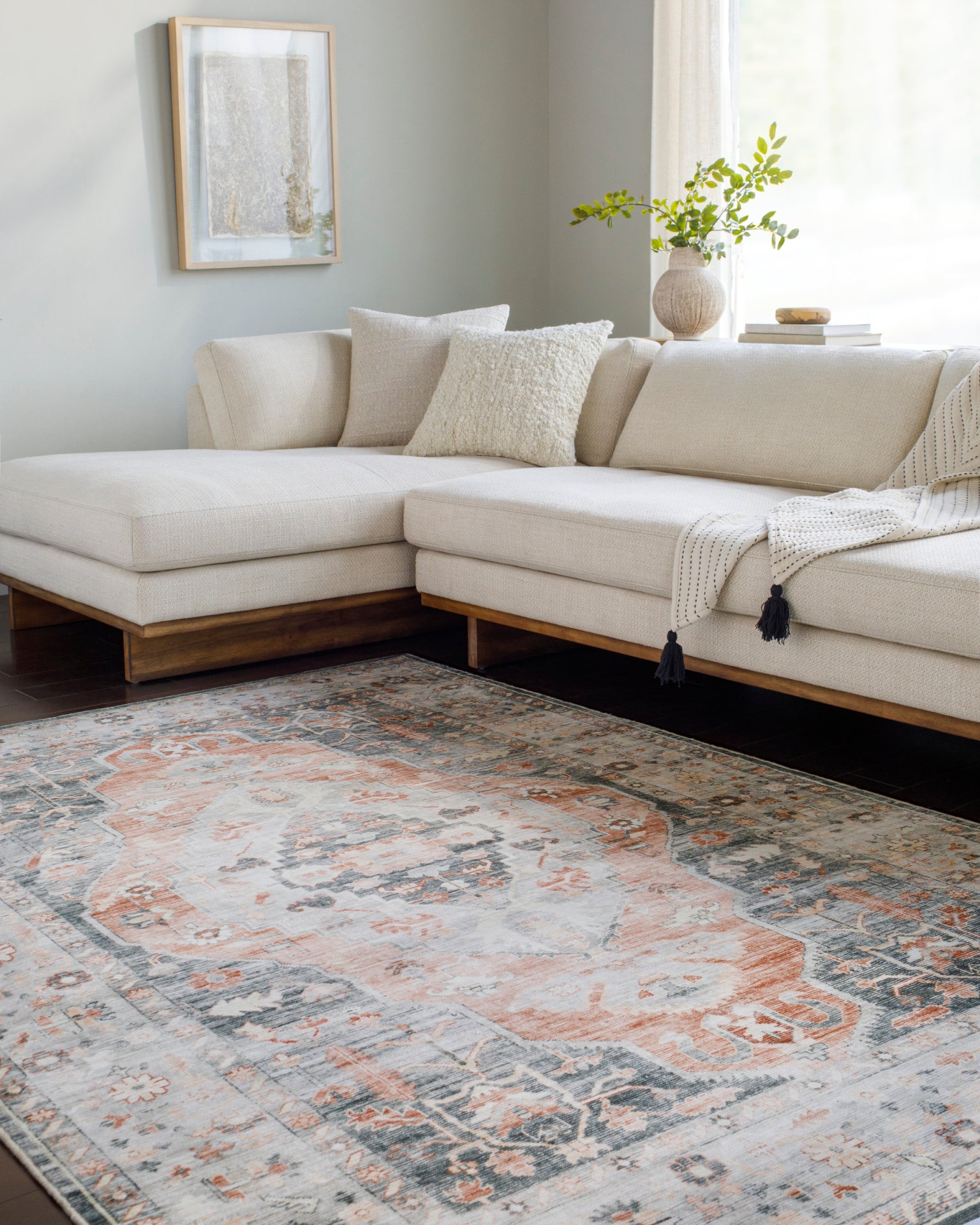 Lavable Machine Woven Rug Livabliss Lavable