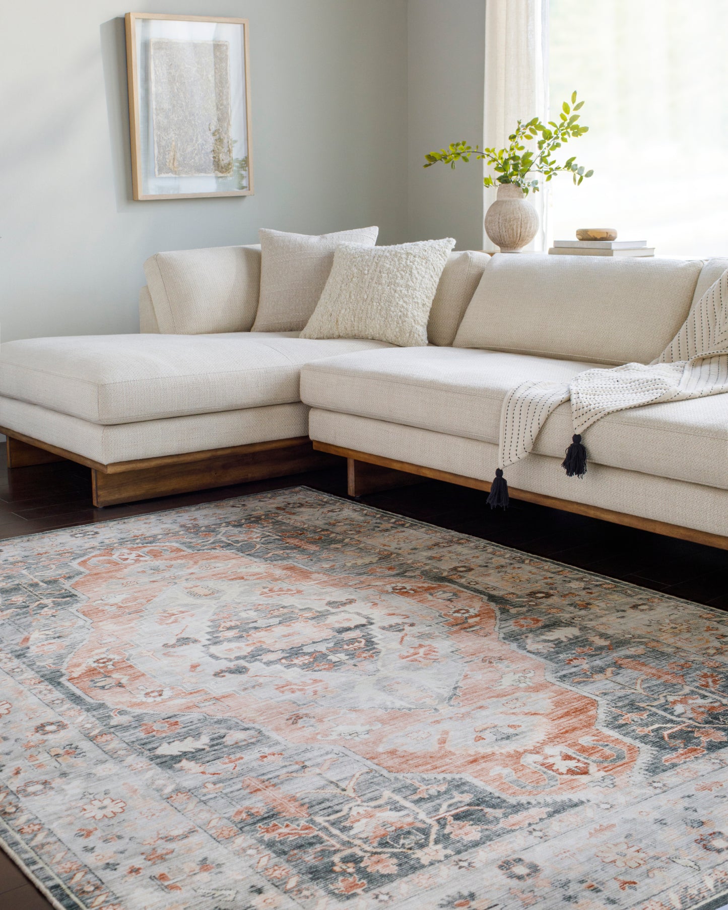 Lavable Machine Woven Rug Livabliss Lavable