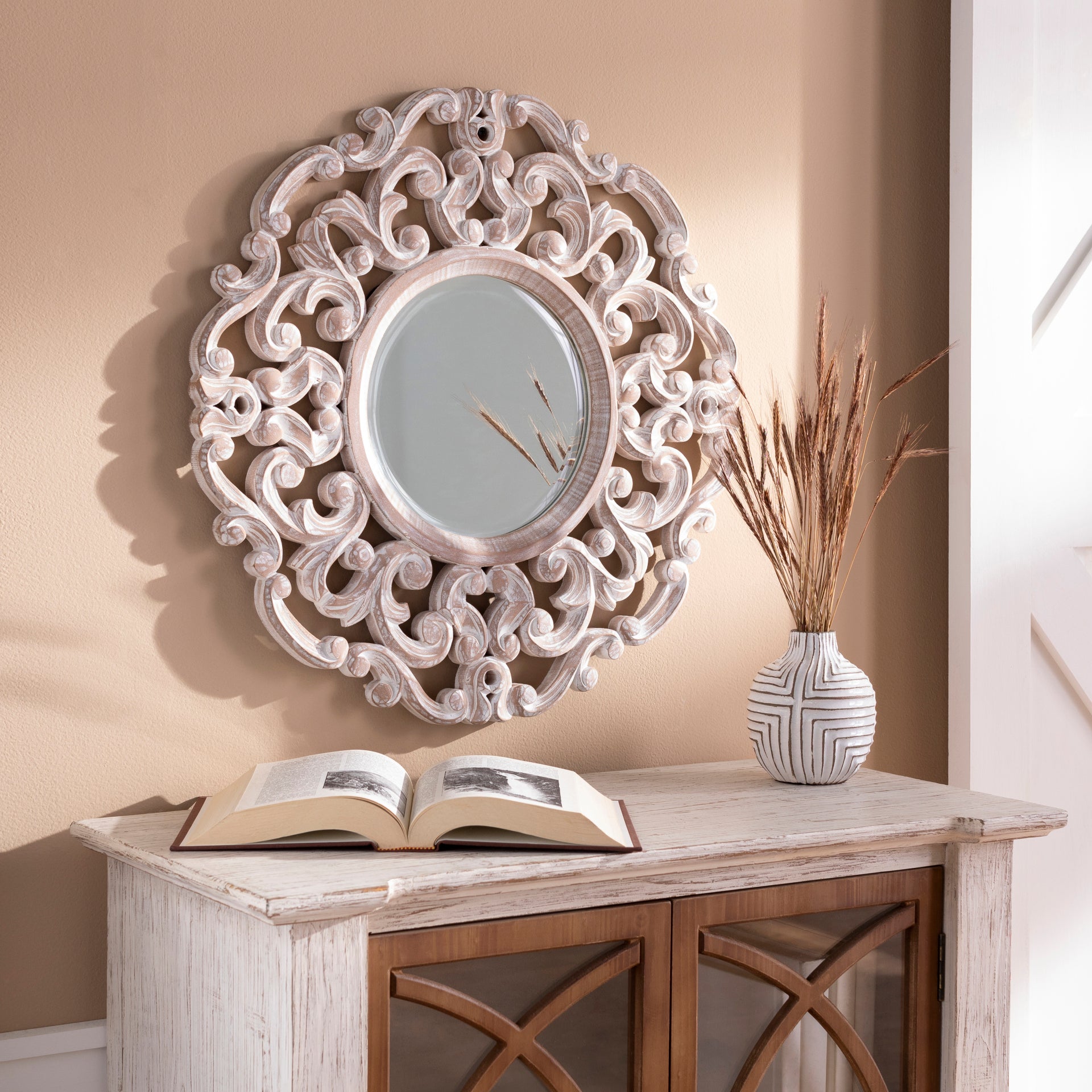 Urvashi Accent Mirror Livabliss Urvashi