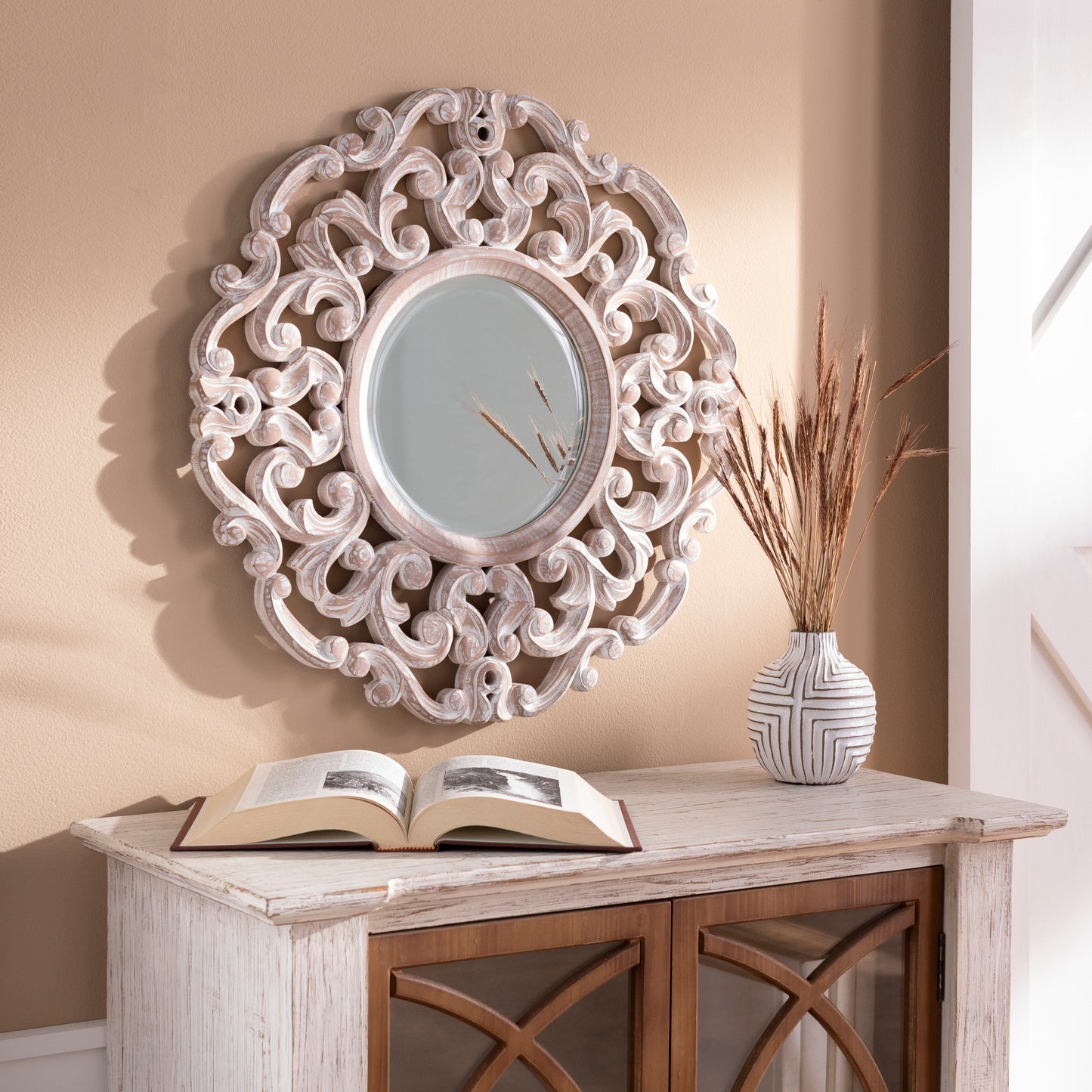 Urvashi Accent Mirror Livabliss Urvashi