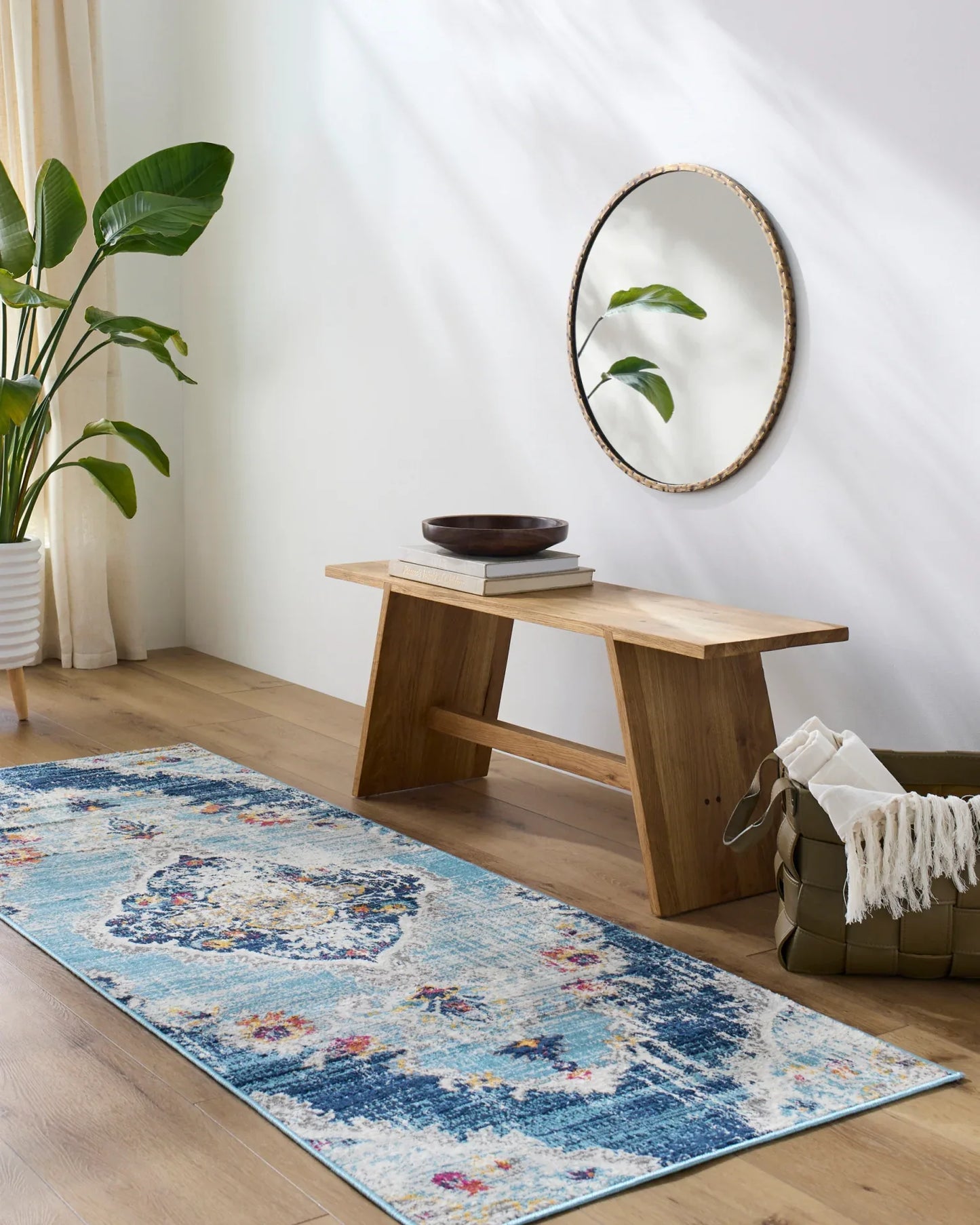 Floransa Machine Woven Rug Livabliss Floransa