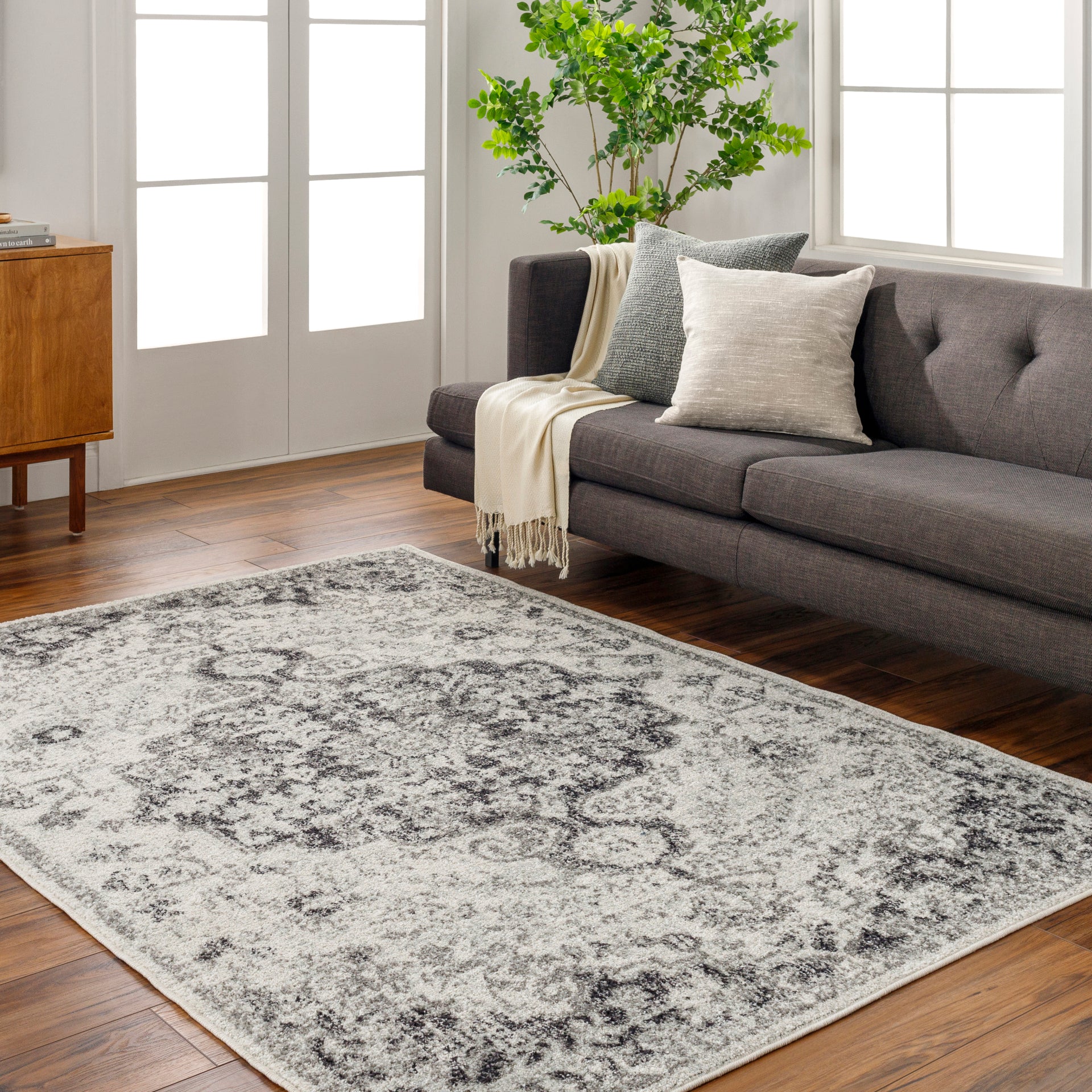 Harput Machine Woven Rug Livabliss Harput