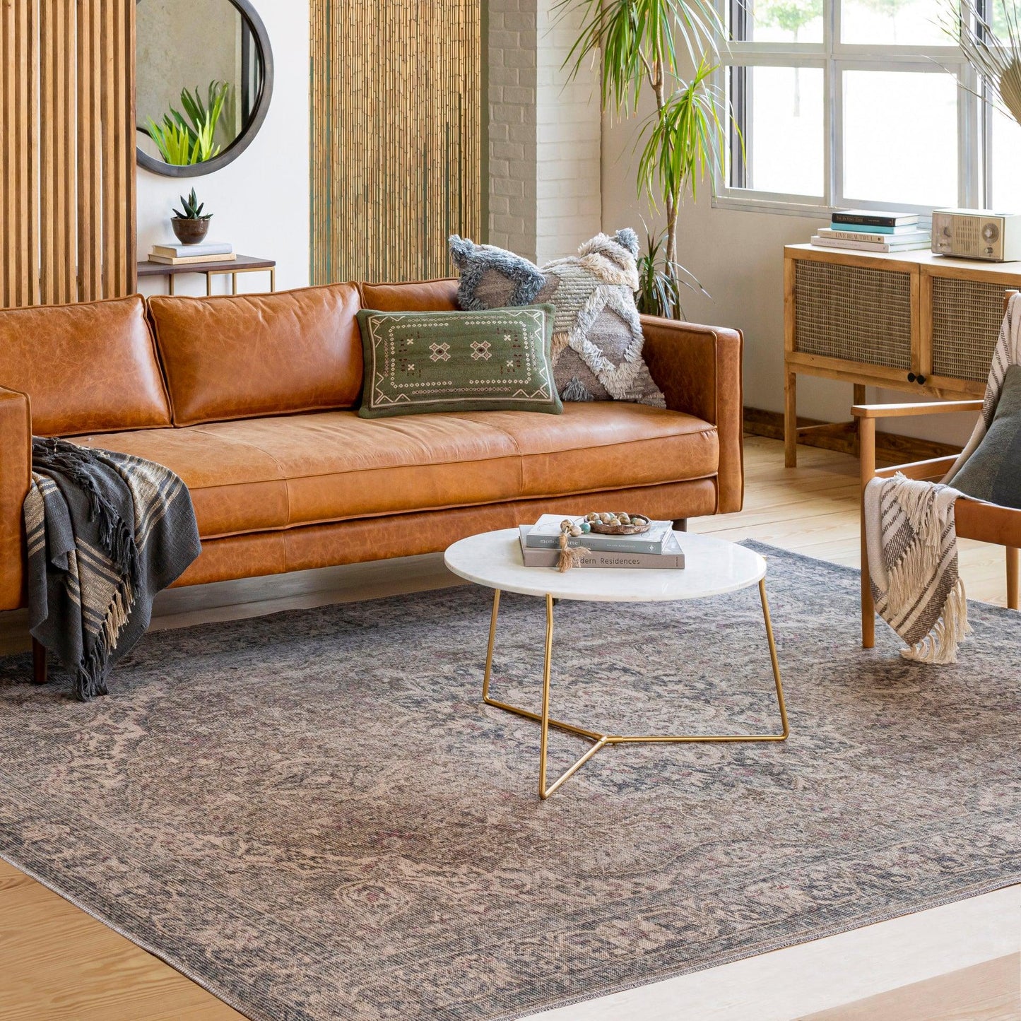 Colin Machine Woven Rug Livabliss Colin