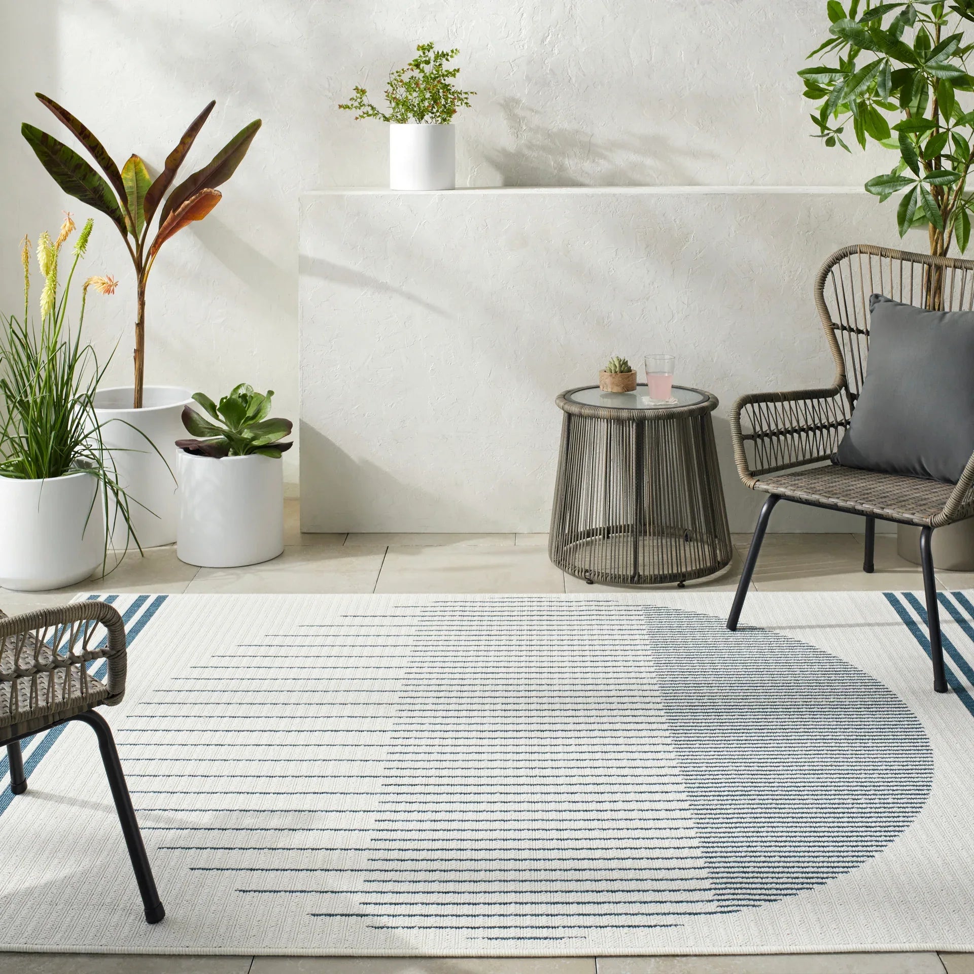 Alfresco Machine Woven Rug Livabliss Alfresco
